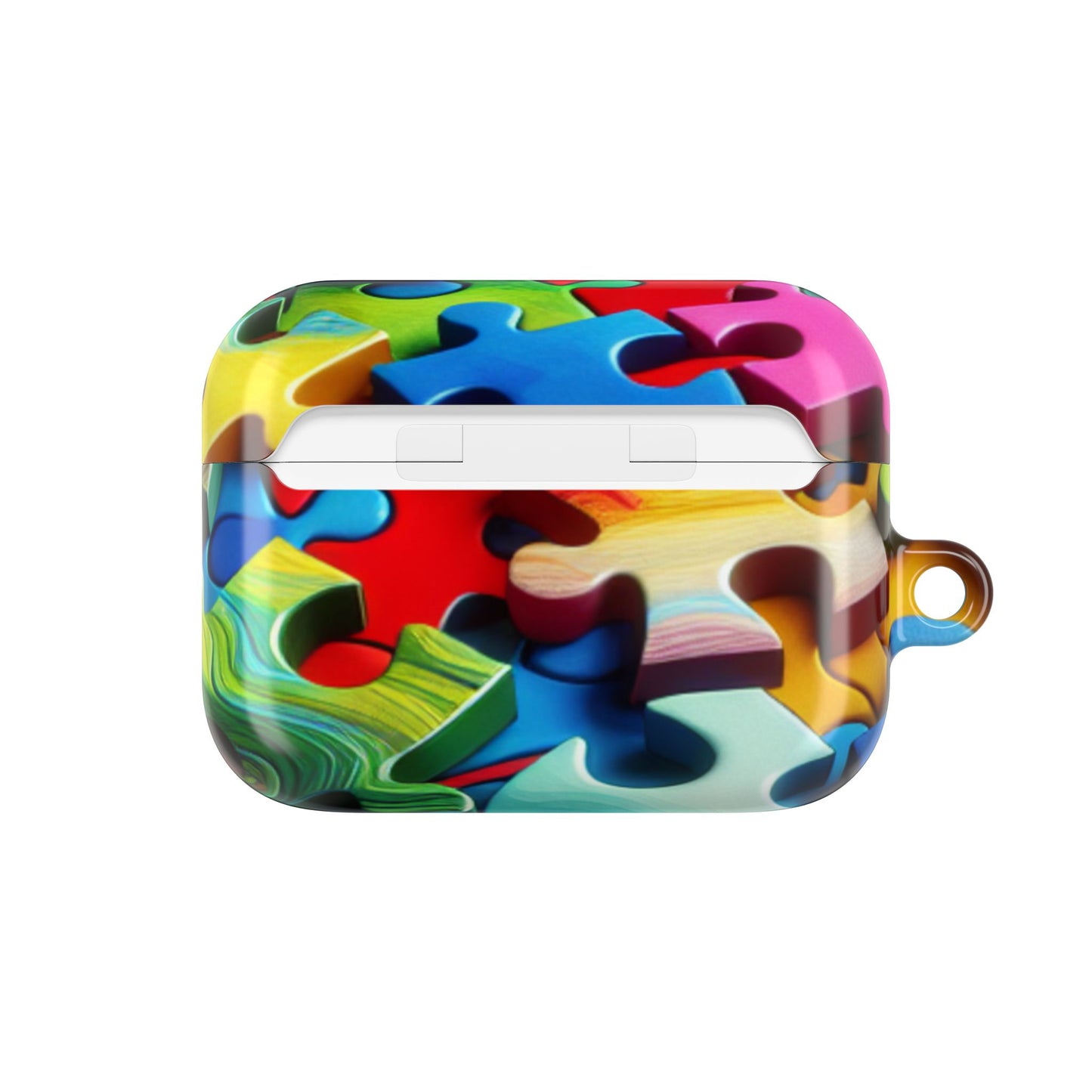 Rainbow Puzzle AirPod Case