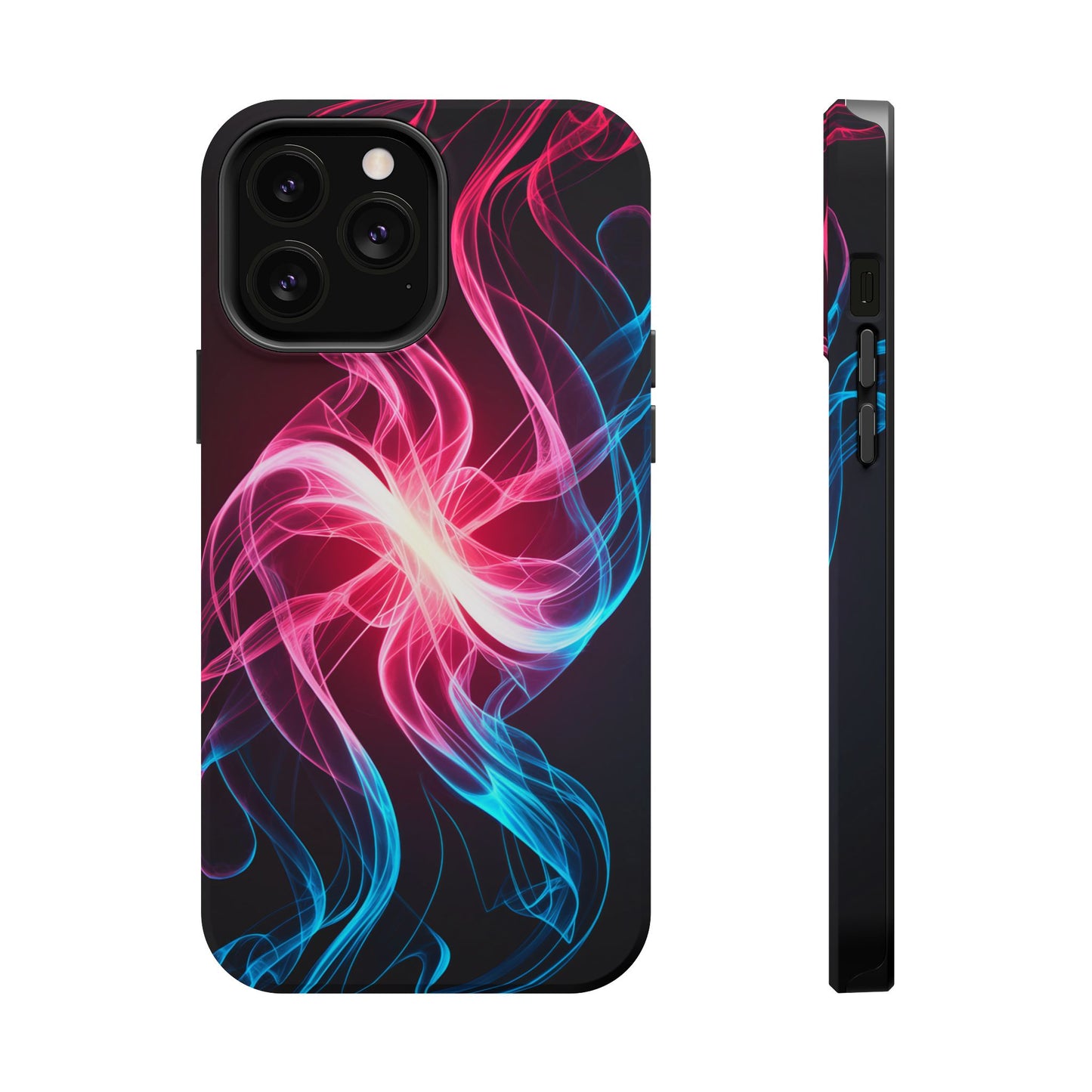 Red White and Blue Swirl Design iPhone Tough Case