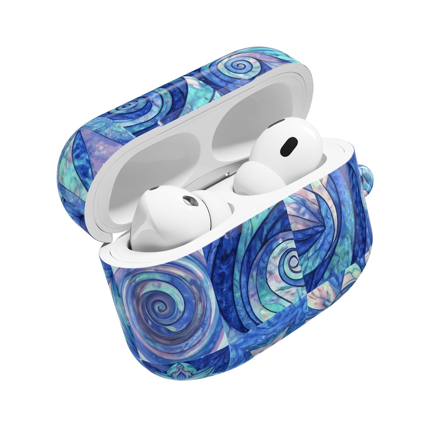 Modern Sea Blue AirPod Case — Sleek Protective Earbud Cover
