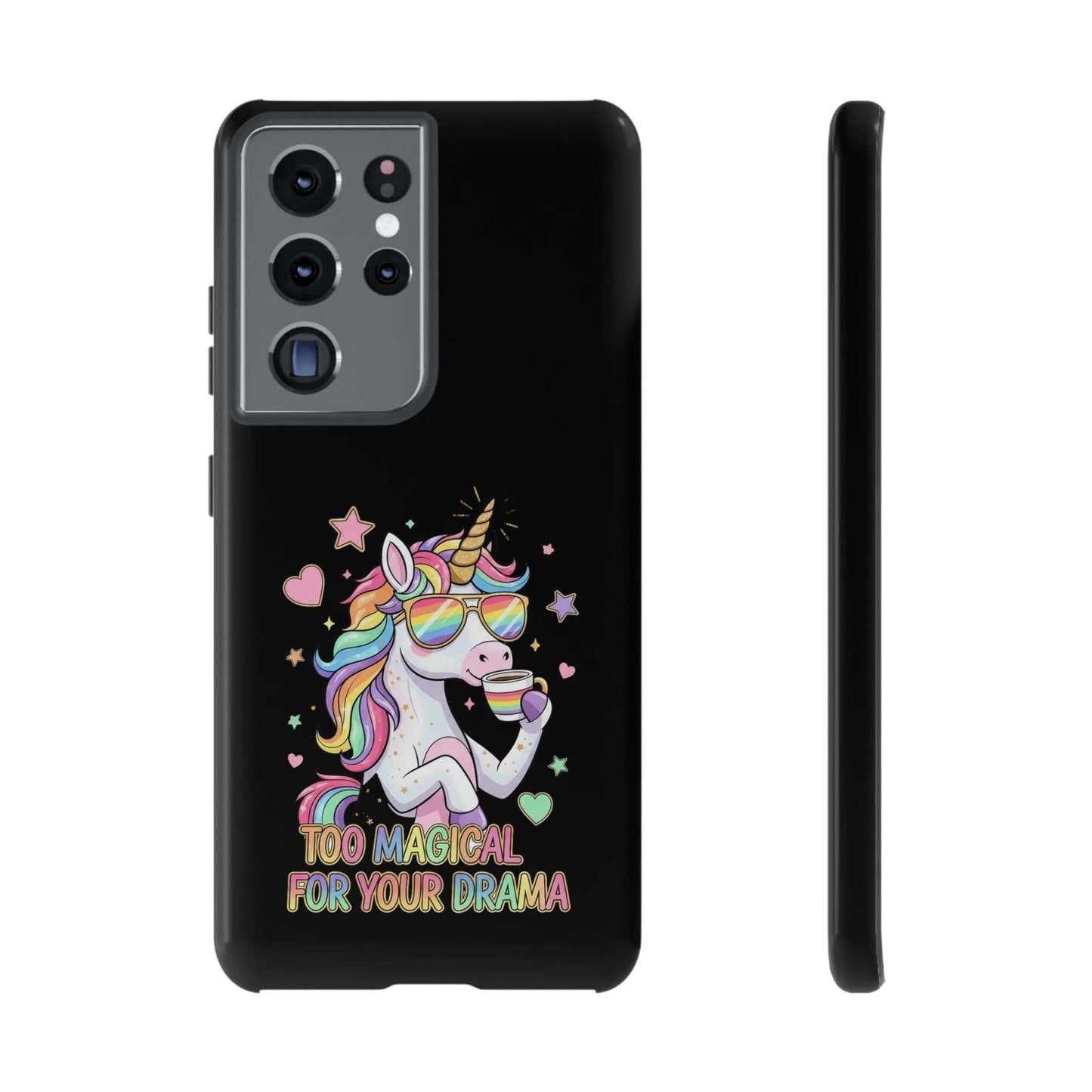 Samsung Phone Tough Case with magical unicorn design and durable protection