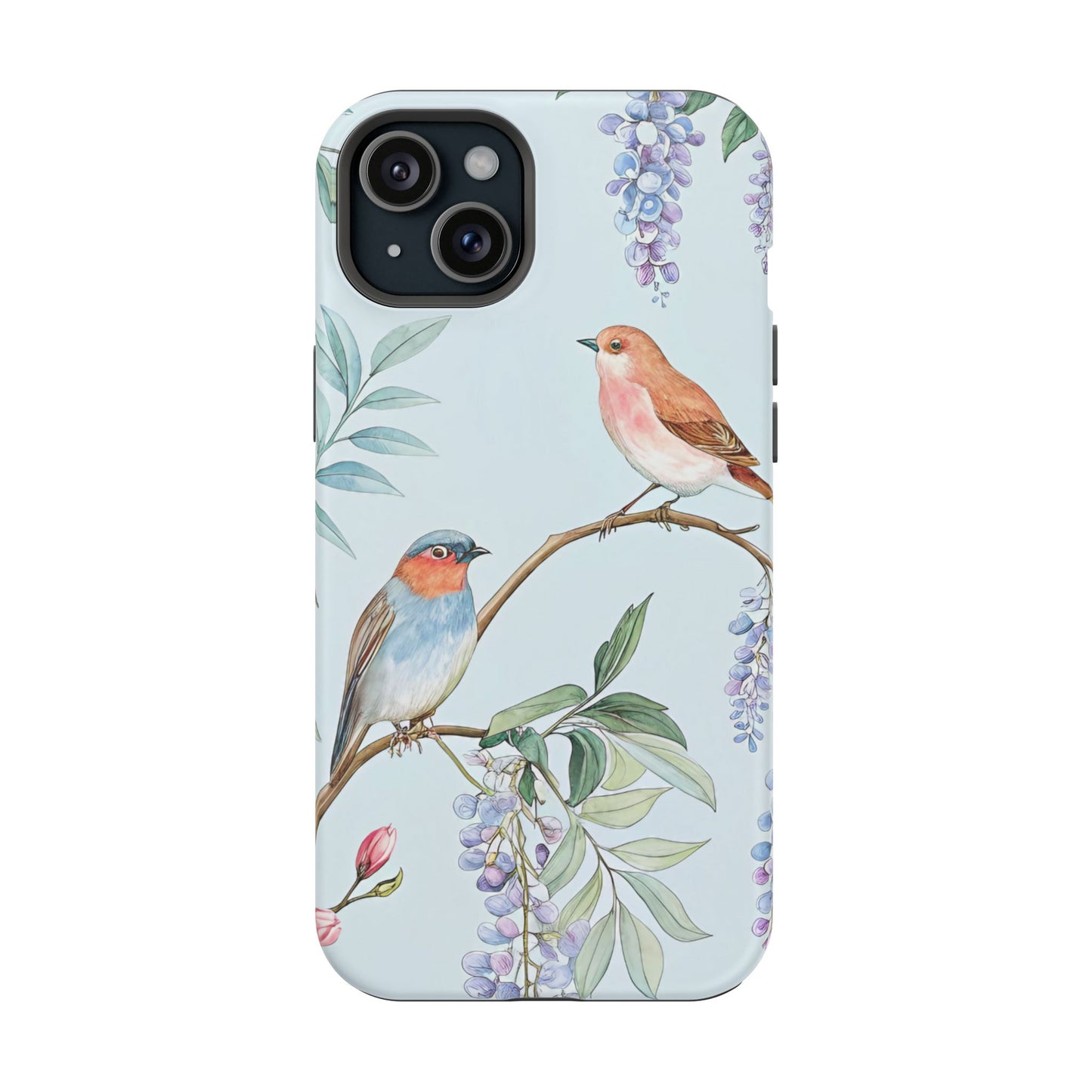 iPhone Tough Case - Spring Bird Design