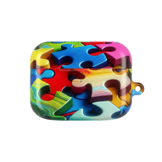 Rainbow Puzzle AirPod Case