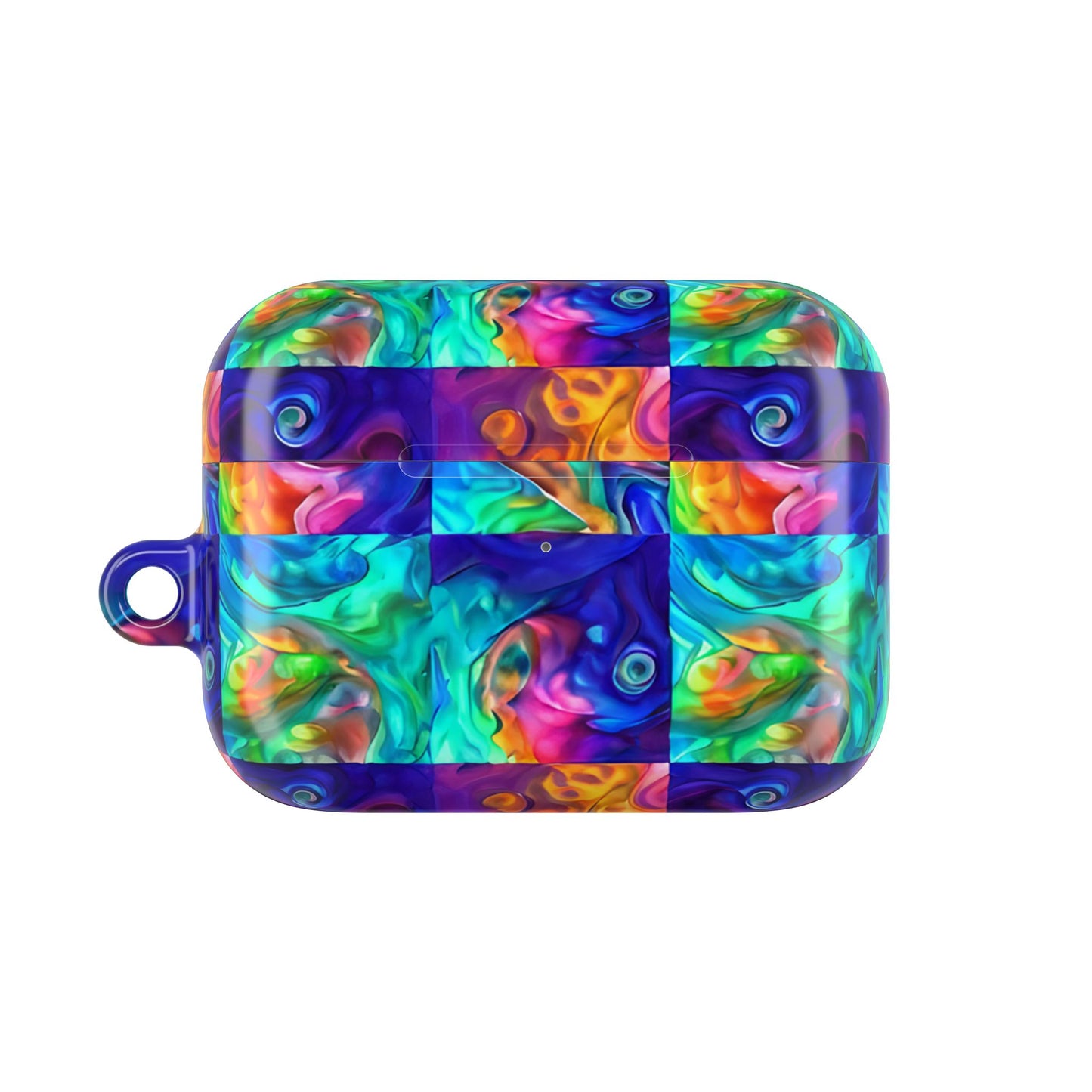Abalone Swirl AirPod Case — Glowing Shell Protective Cover