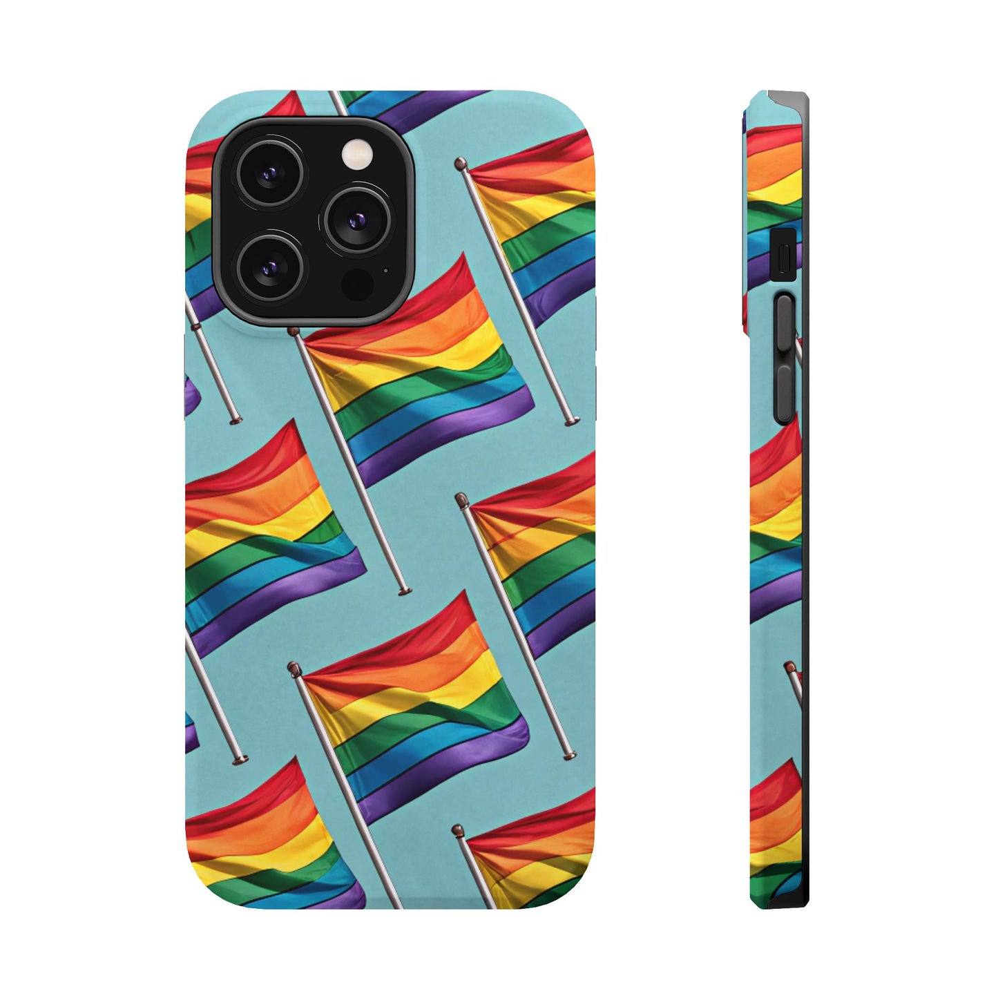 Celebrate Pride Flag iPhone Case