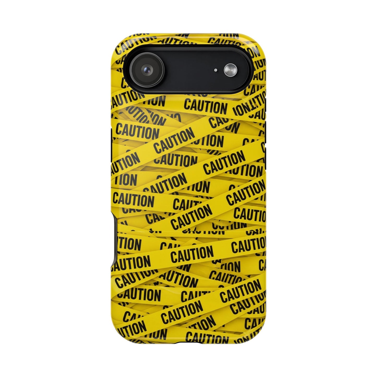 iPhone Tough Case - Caution Tape Design