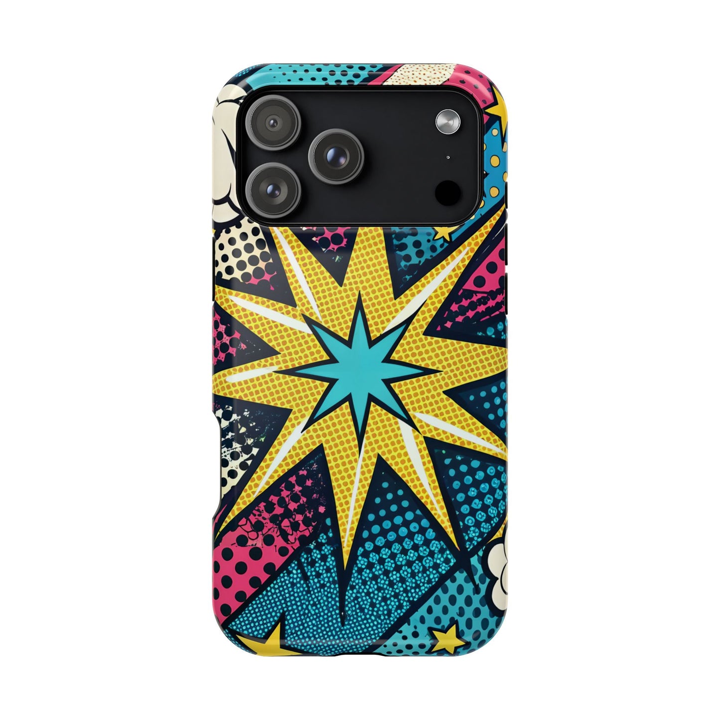 Pop Art Starburst Design iPhone Tough Case