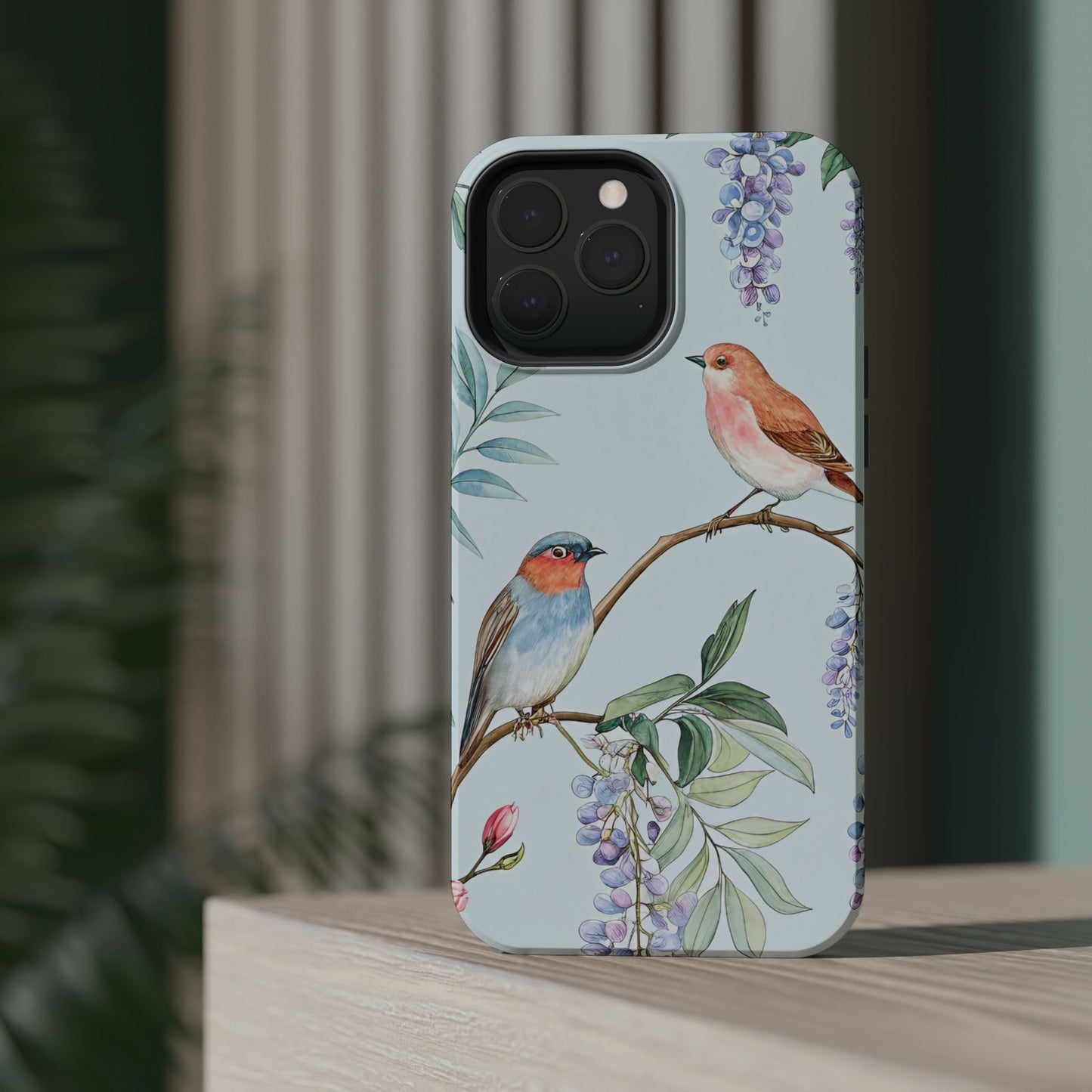 iPhone Tough Case - Spring Bird Design