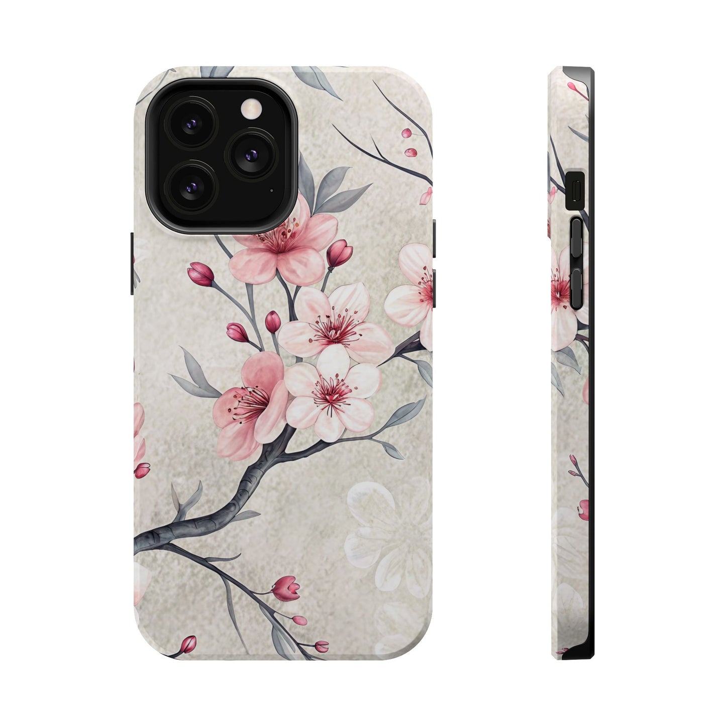 Japanese Cherry Blossom Magnetic iPhone Tough Cases