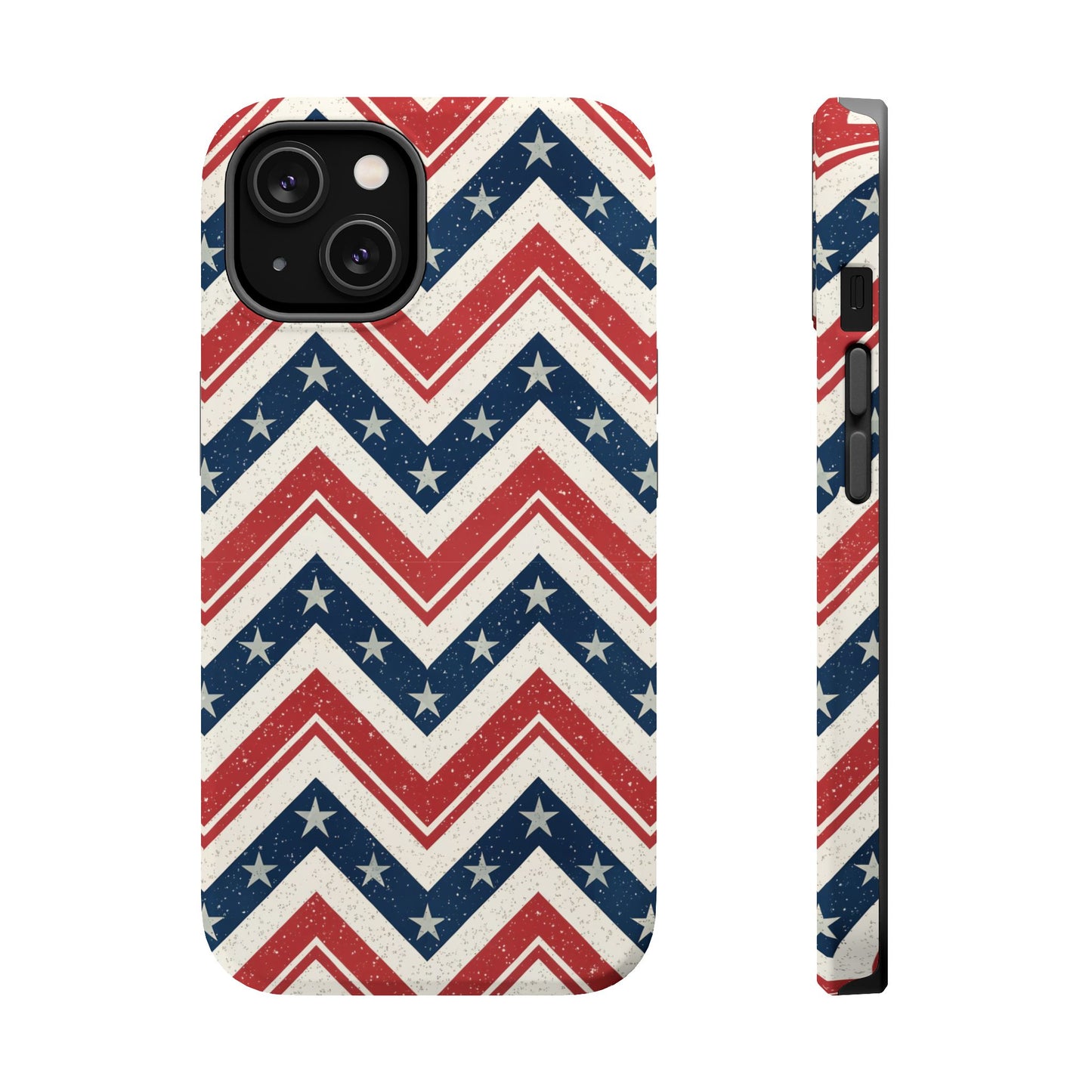 Vintage Patriotic Design iPhone Tough Case