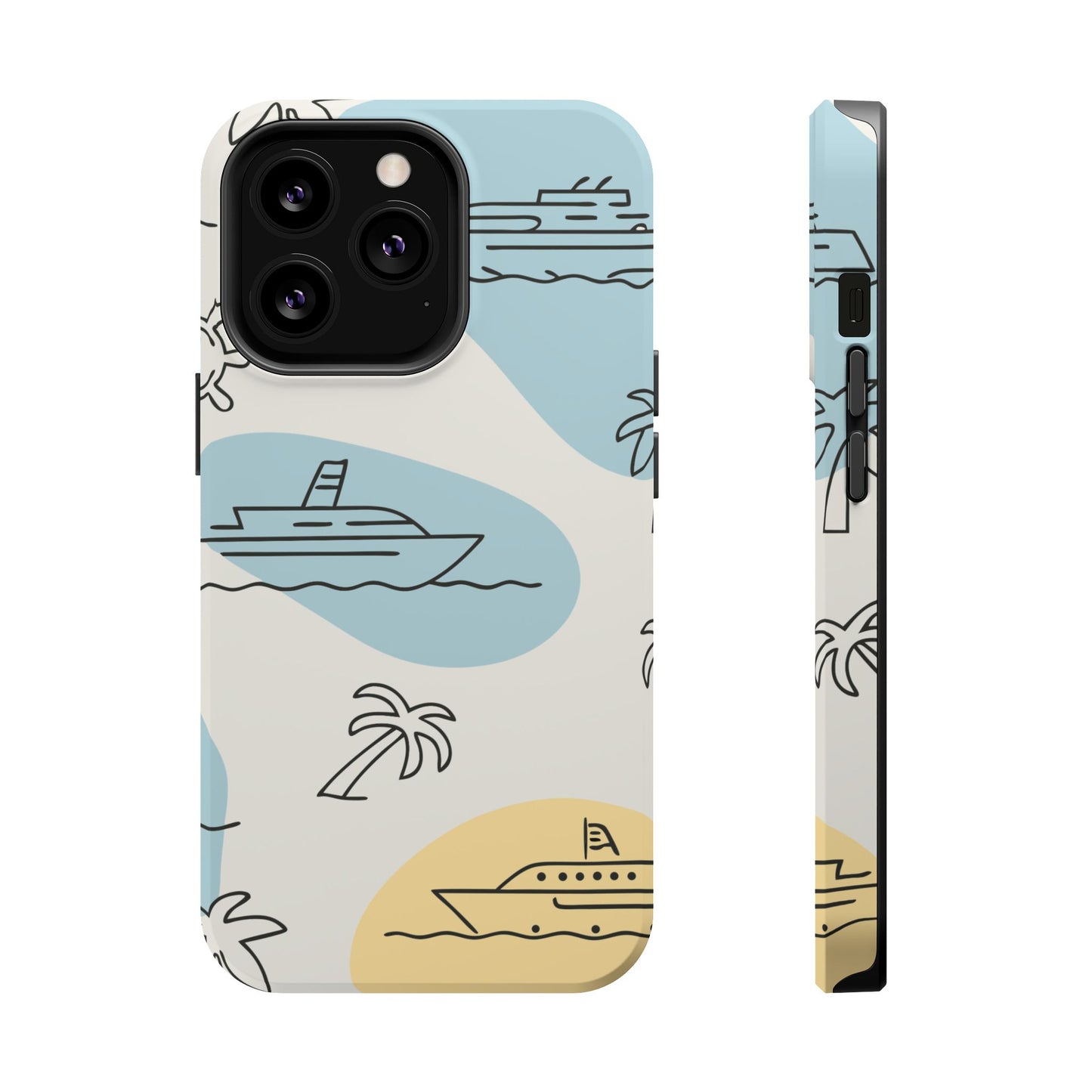 Retro Cruise Vacation iPhone Tough Case