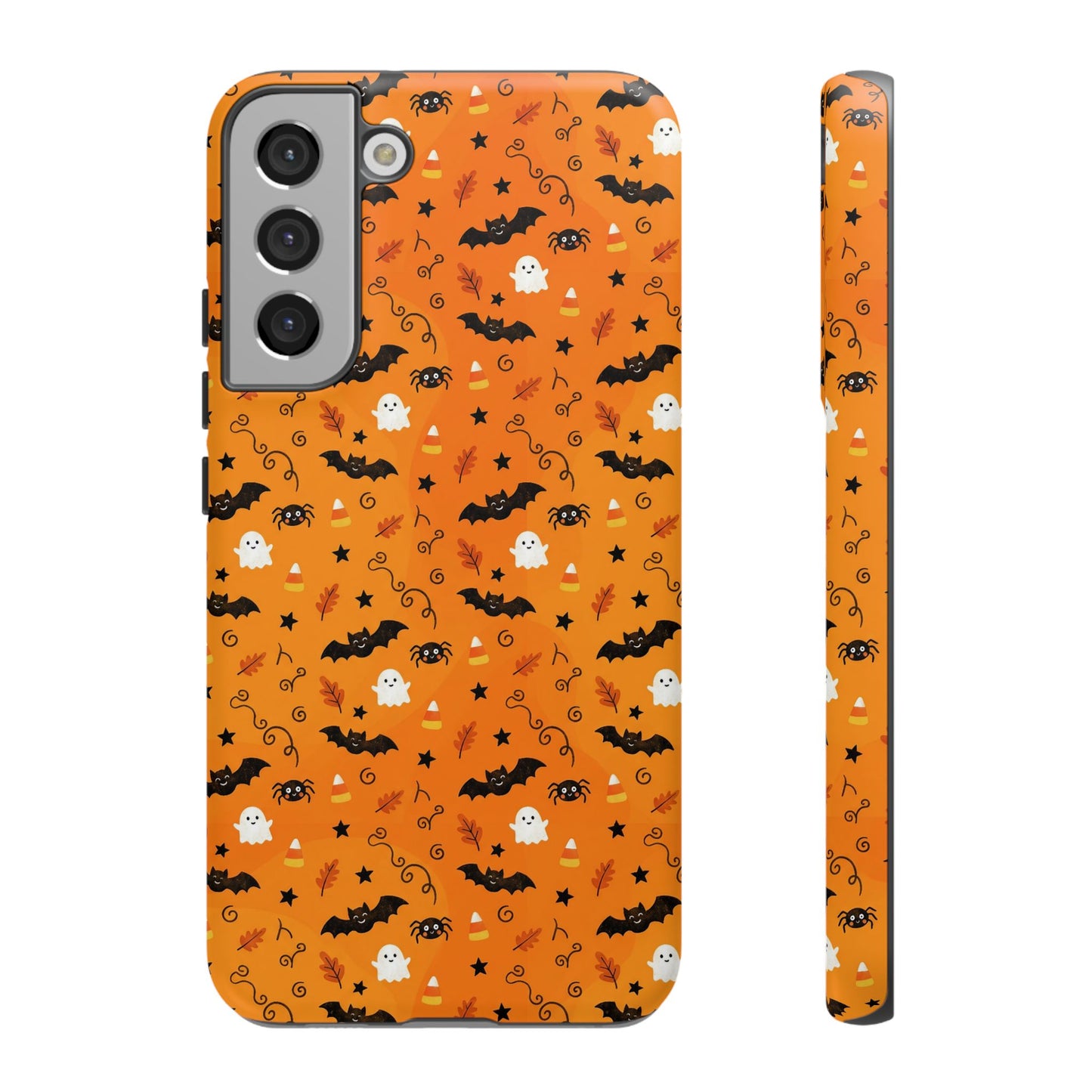 Boo-tiful Halloween Bat & Ghost Tough Phone Case