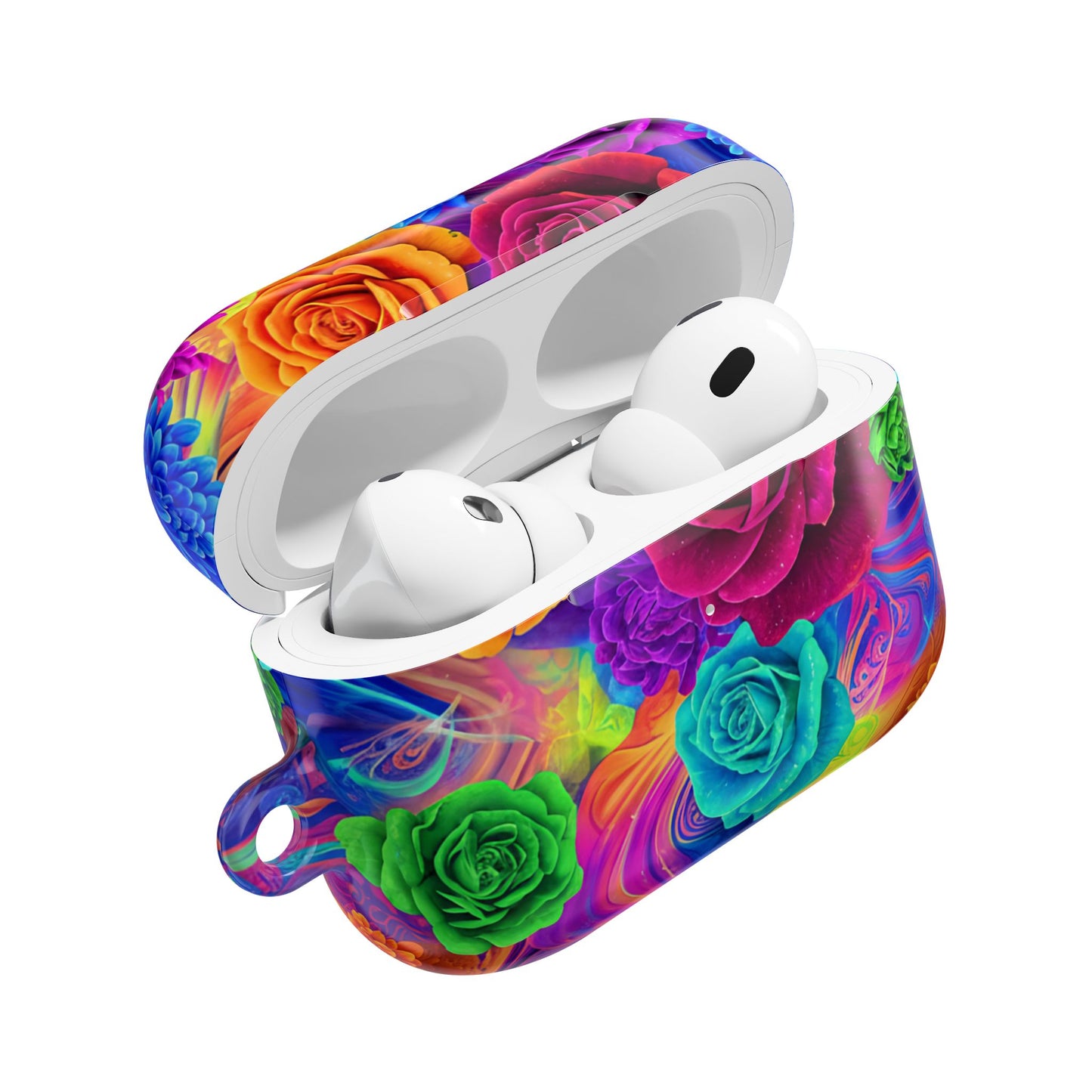 Vibrant Floral AirPods Case – Bright, Protective & Stylish Cover