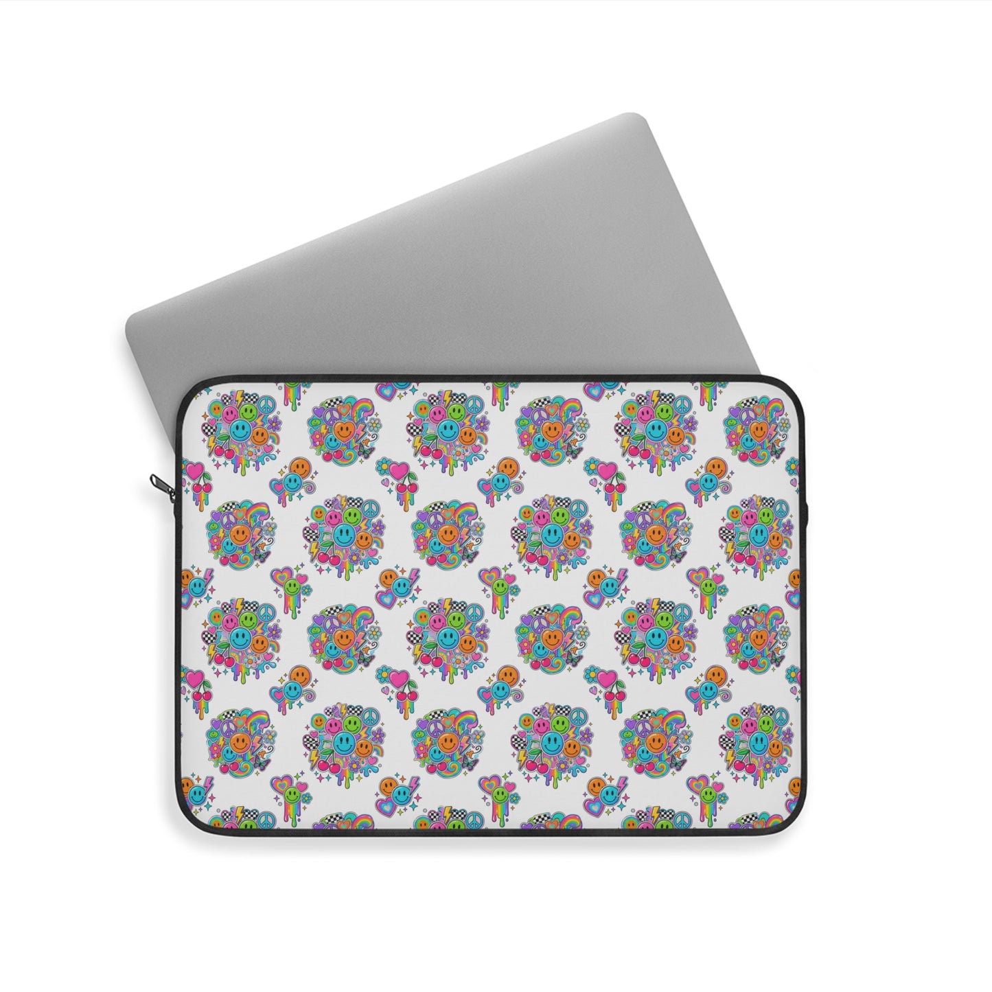 Retro Dopamine Laptop Sleeve — Vibrant 90s-Inspired Protective Case