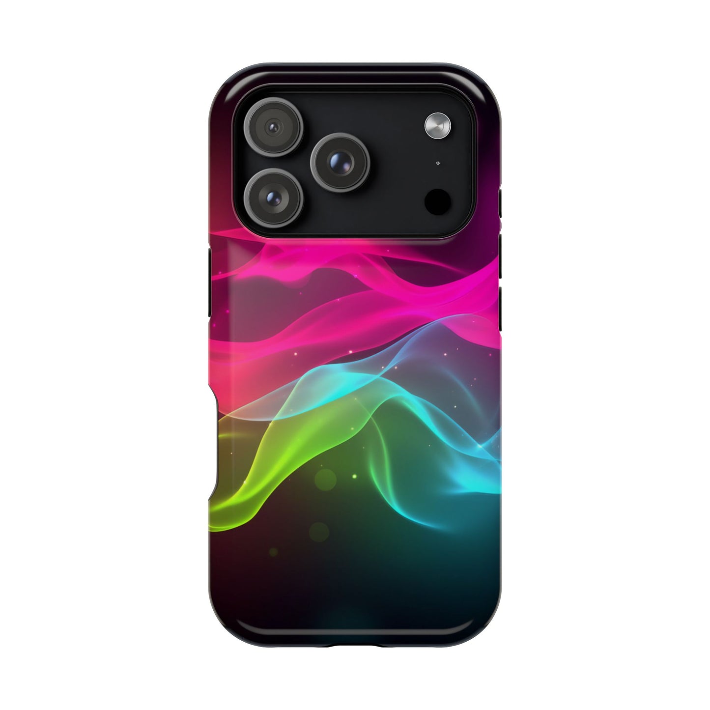 Ride the Rainbow Wave iPhone Tough Case