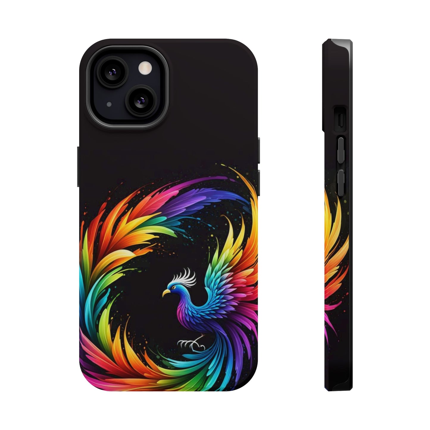 Rainbow Phoenix Design iPhone Tough Case