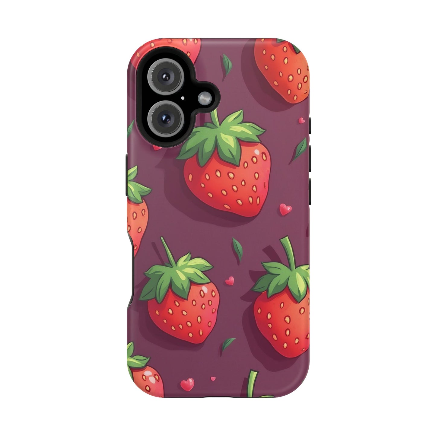 Strawberry Design iPhone Tough Phone Case