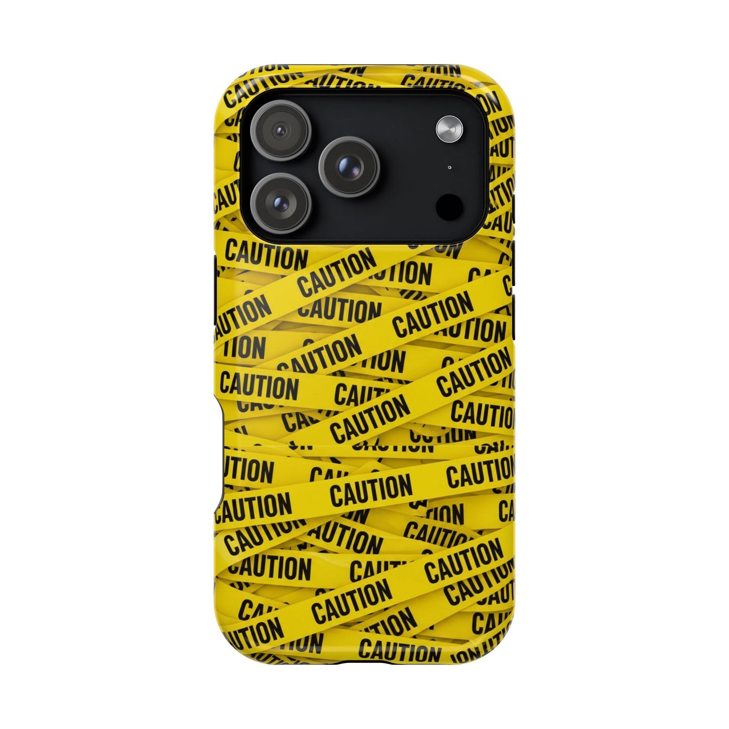 iPhone Tough Case - Caution Tape Design