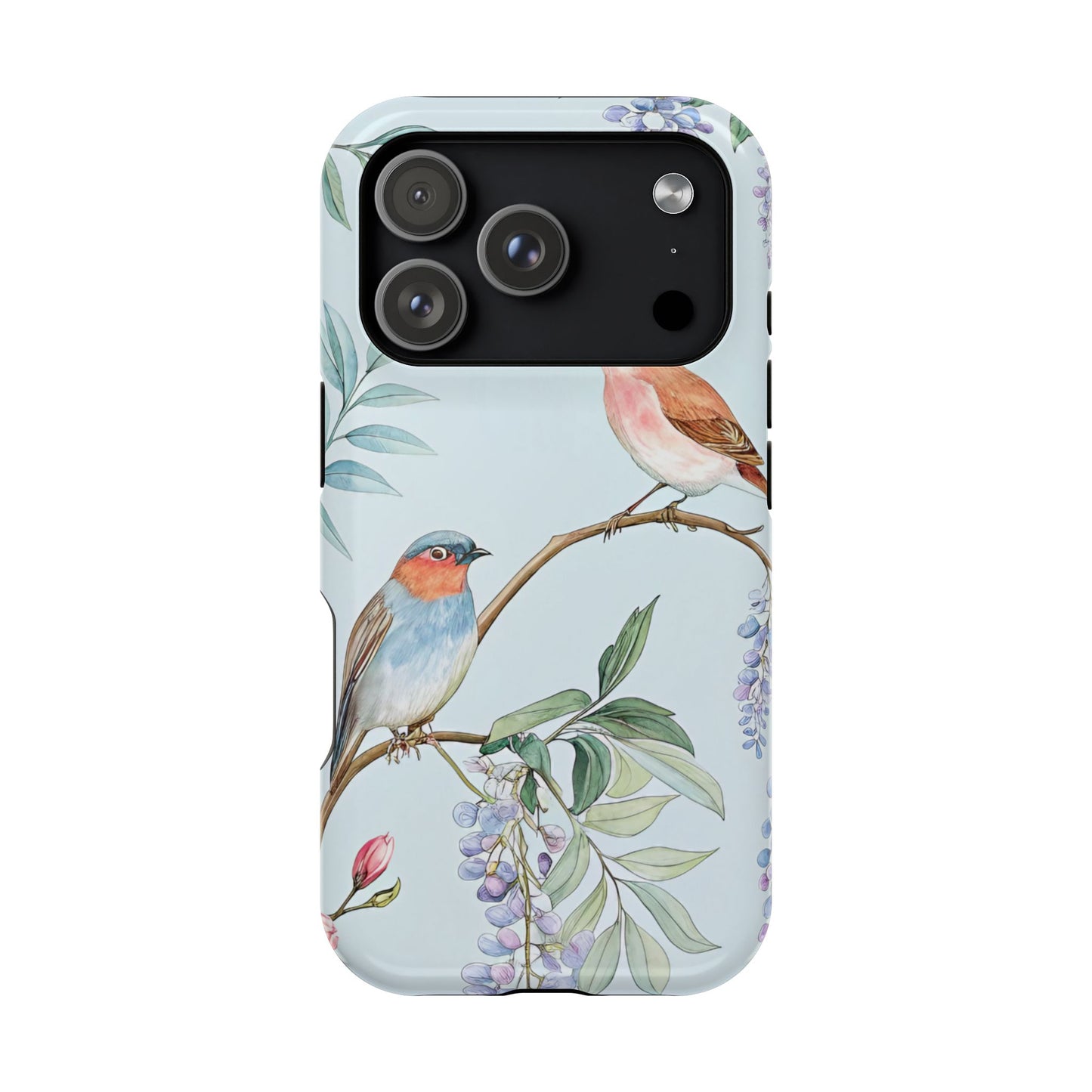 iPhone Tough Case - Spring Bird Design