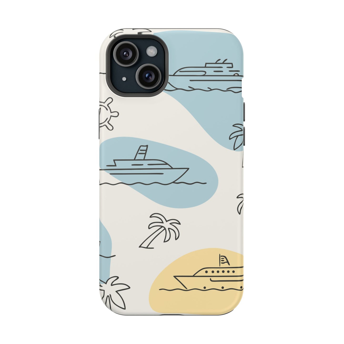 Retro Cruise Vacation iPhone Tough Case