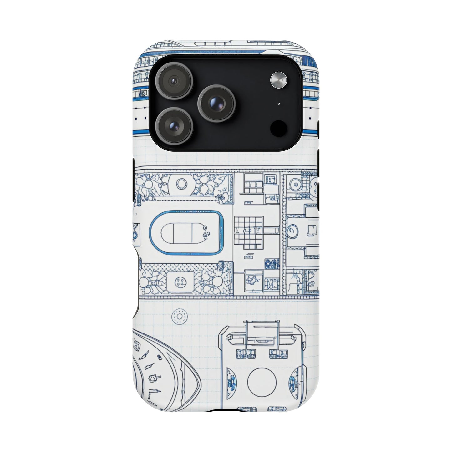 Cruise Ship Design Inspired iPhone Tough Case