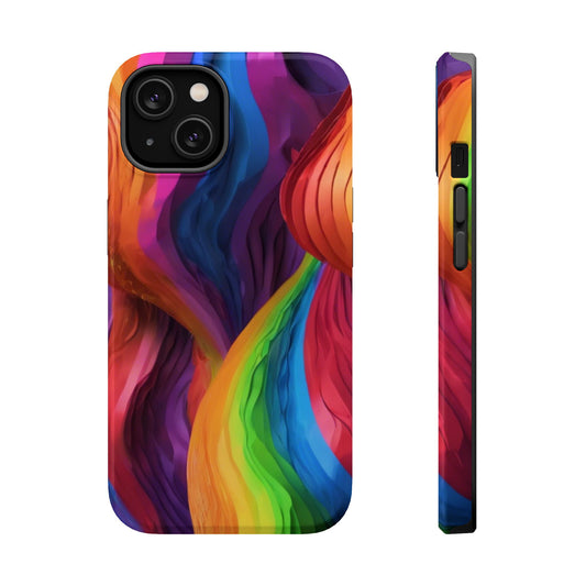 Rainbow Waterfall iPhone Tough Case