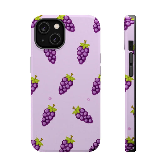 Grape Design iPhone Tough Case