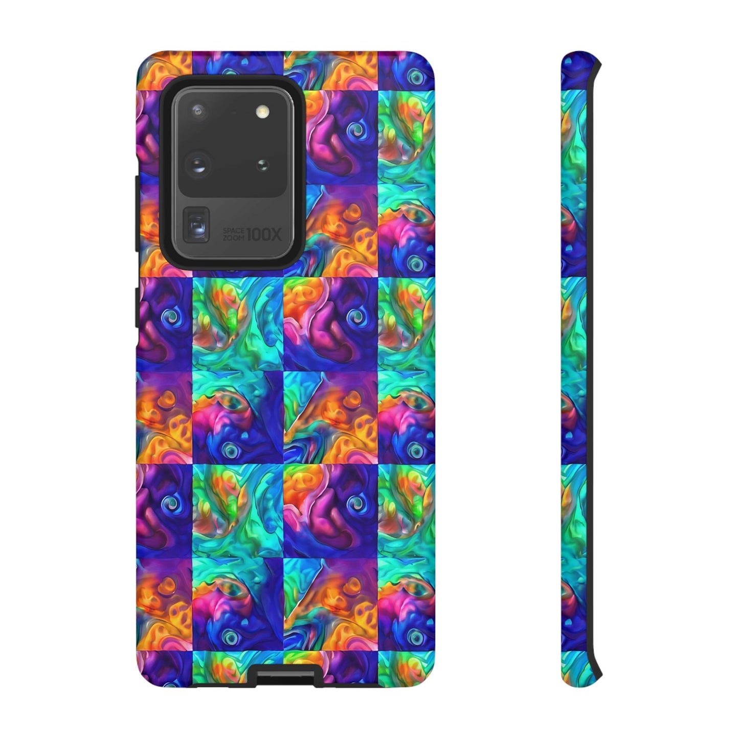 Abalone Swirl Samsung Phone Case — Glowing Shell Design