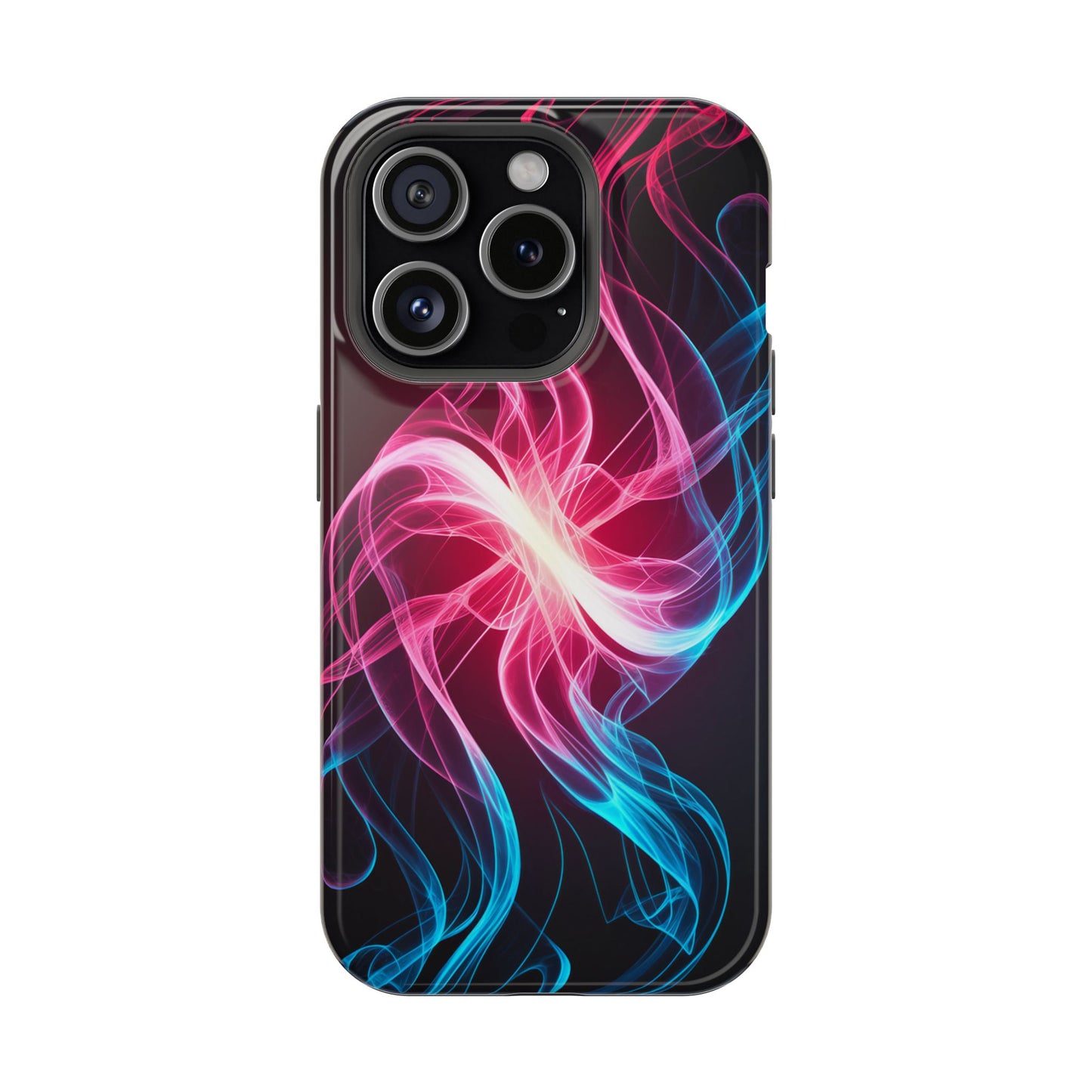 Red White and Blue Swirl Design iPhone Tough Case