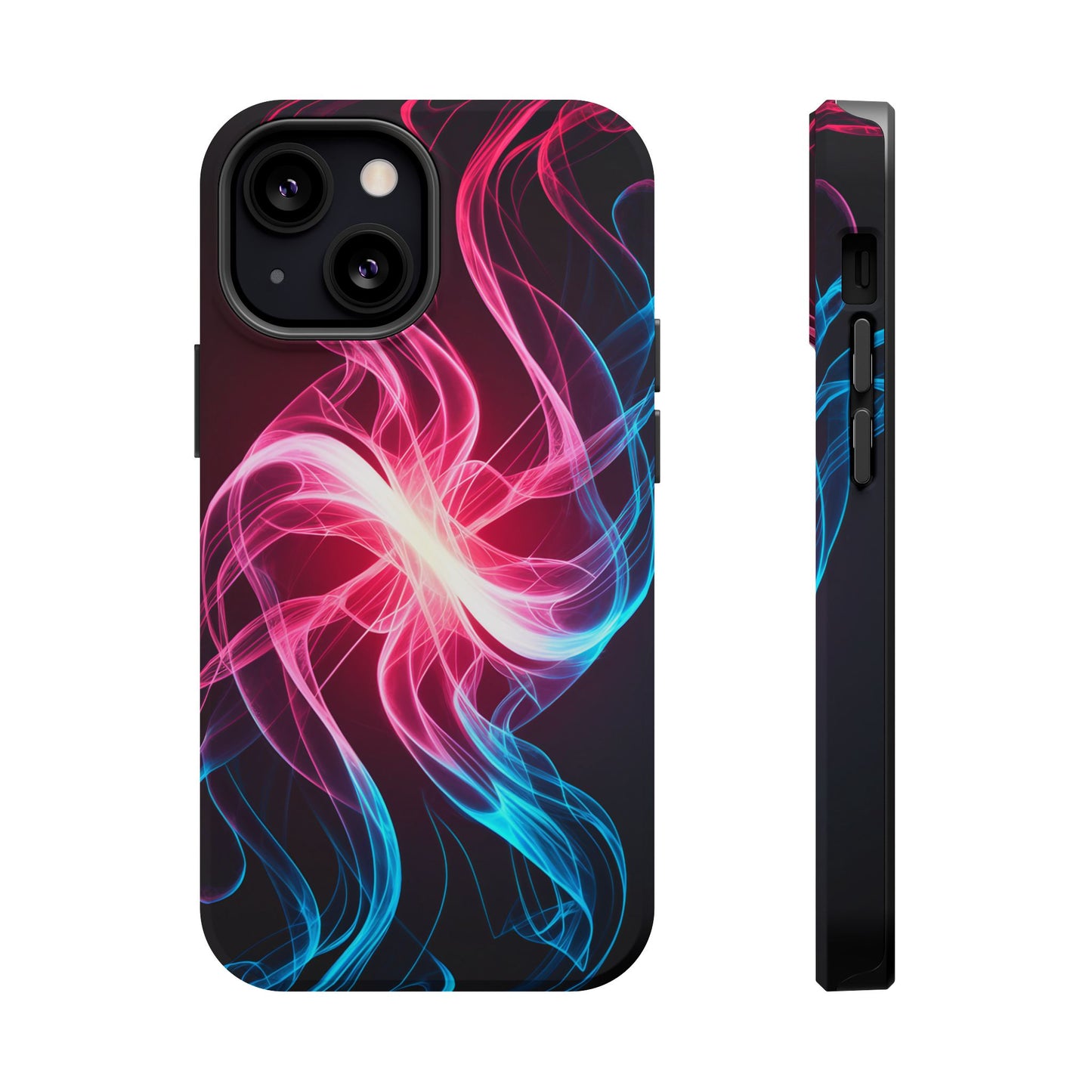 Red White and Blue Swirl Design iPhone Tough Case