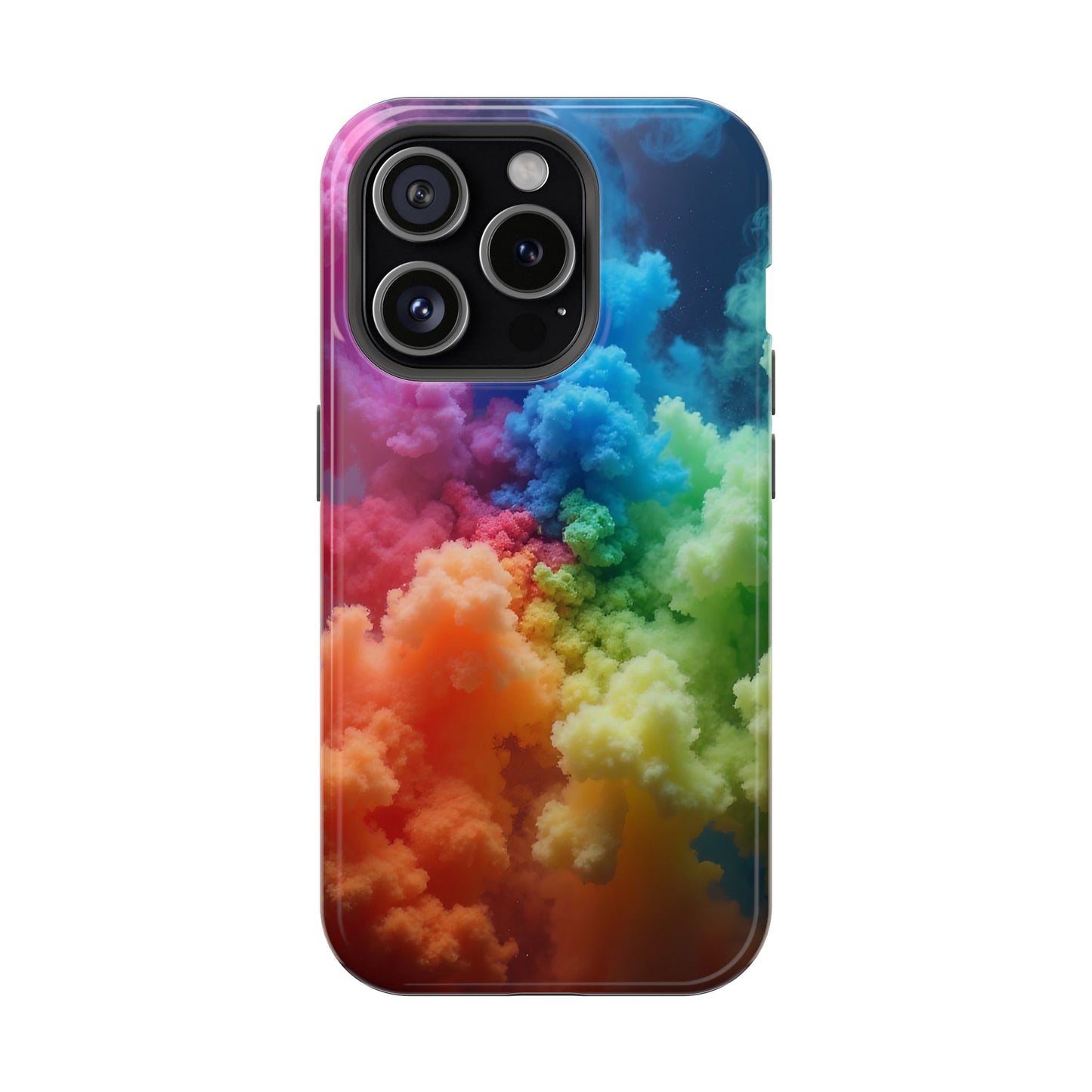 Rainbow Mist Tough Magnetic iPhone Case
