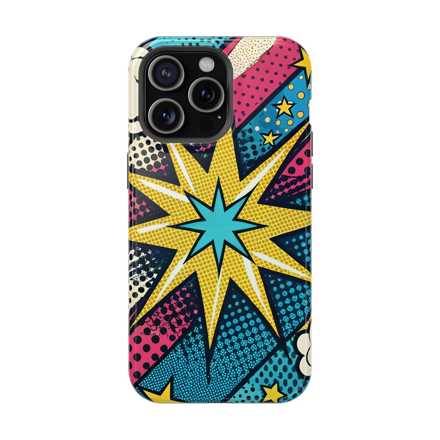 Pop Art Starburst Design iPhone Tough Case