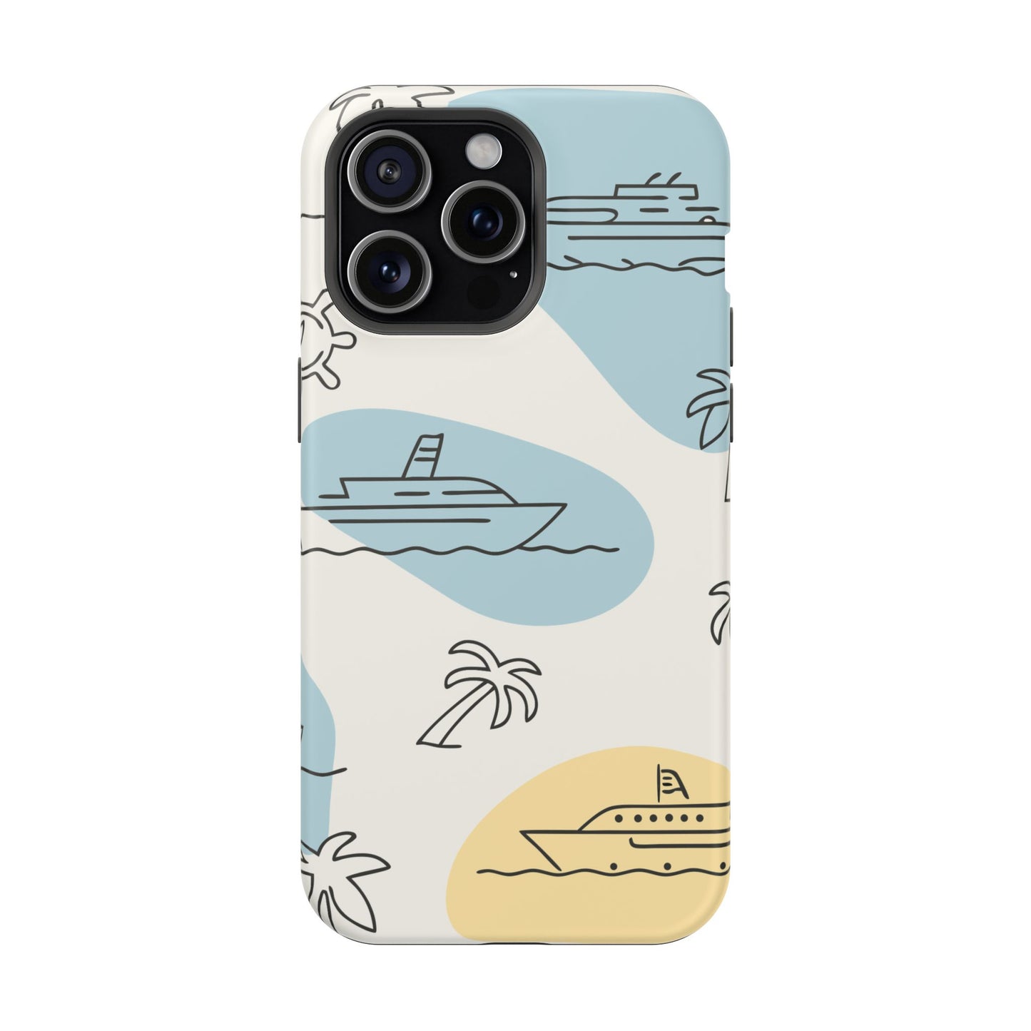 Retro Cruise Vacation iPhone Tough Case