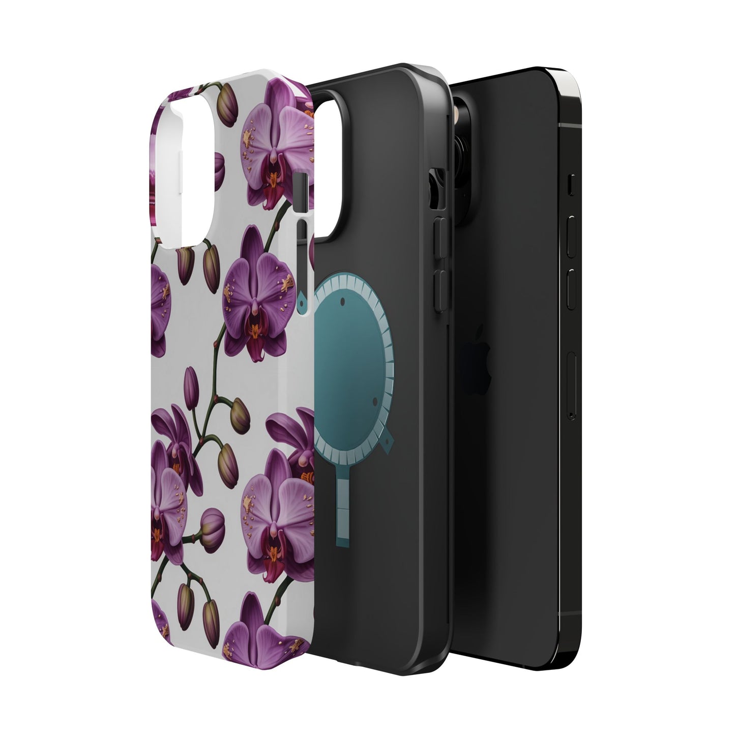 Purple Orchid Design iPhone Tough Case