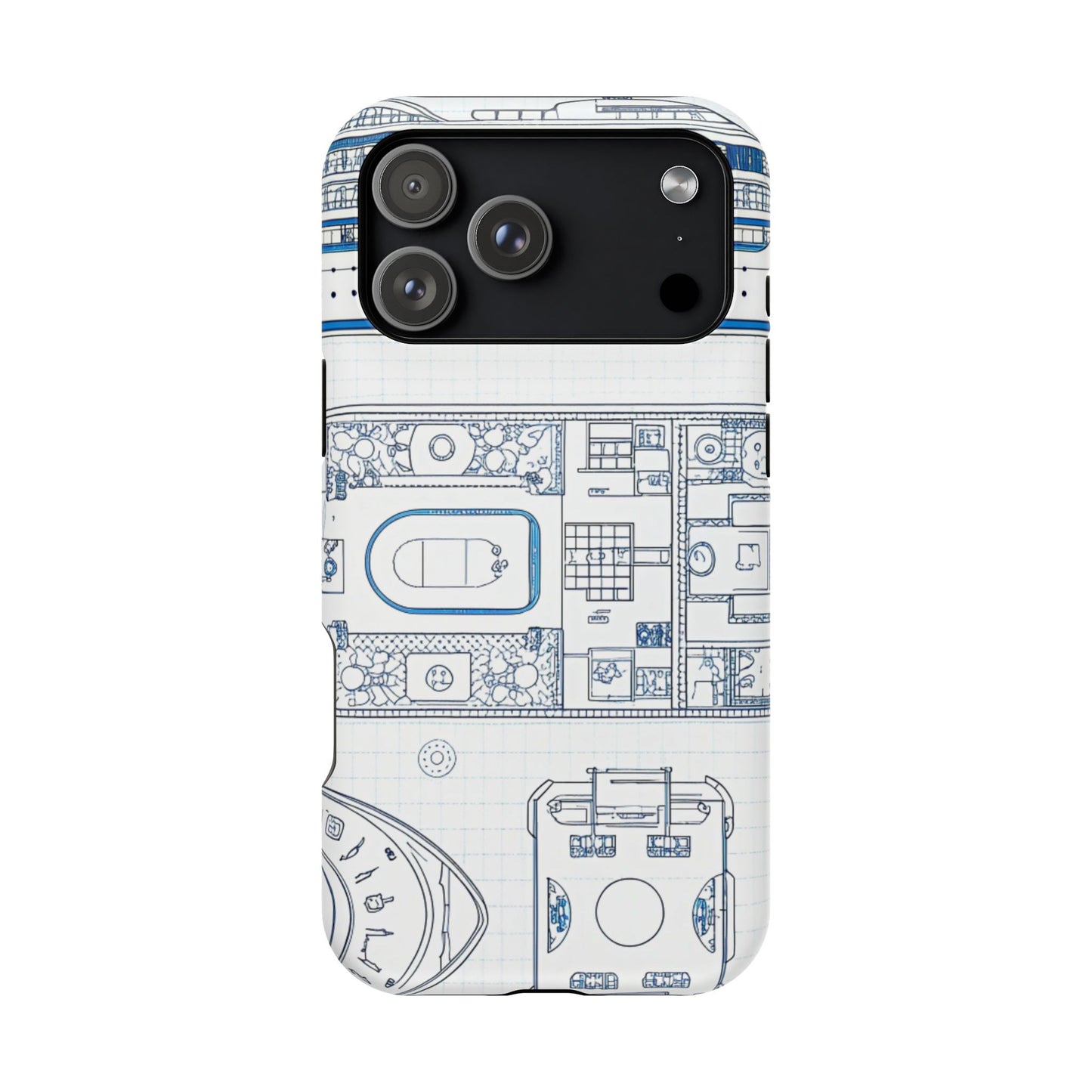 Cruise Ship Design Inspired iPhone Tough Case
