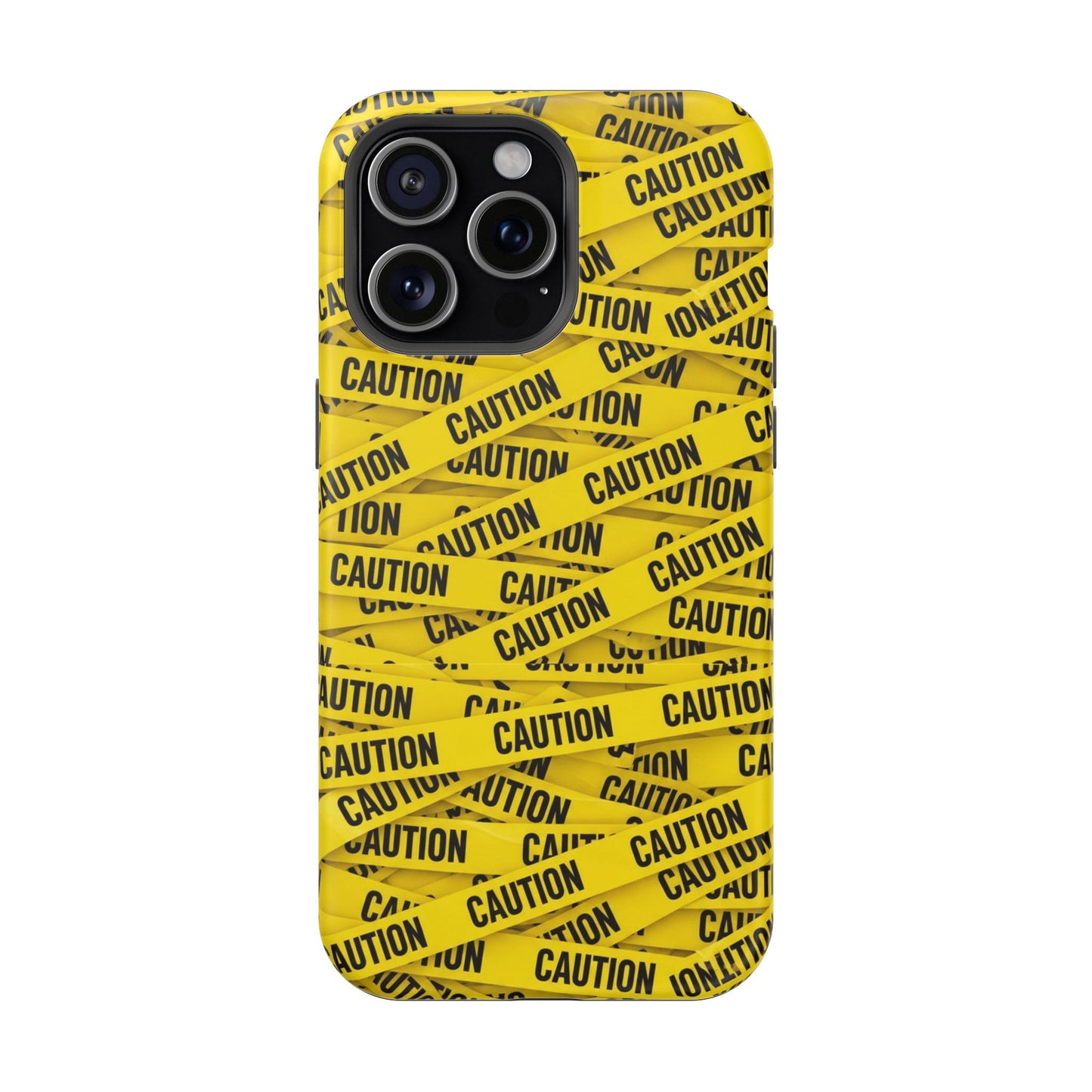 iPhone Tough Case - Caution Tape Design