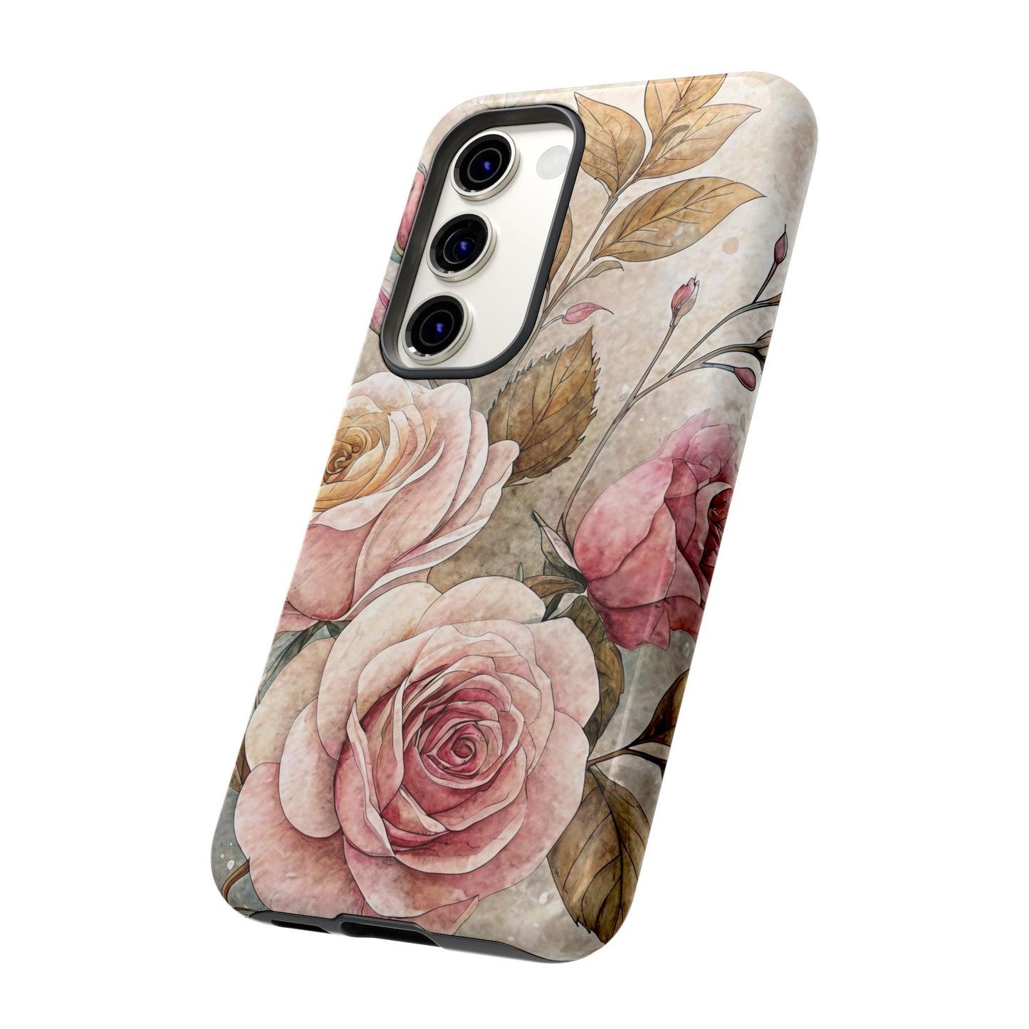 Vintage Rose Samsung Phone Case