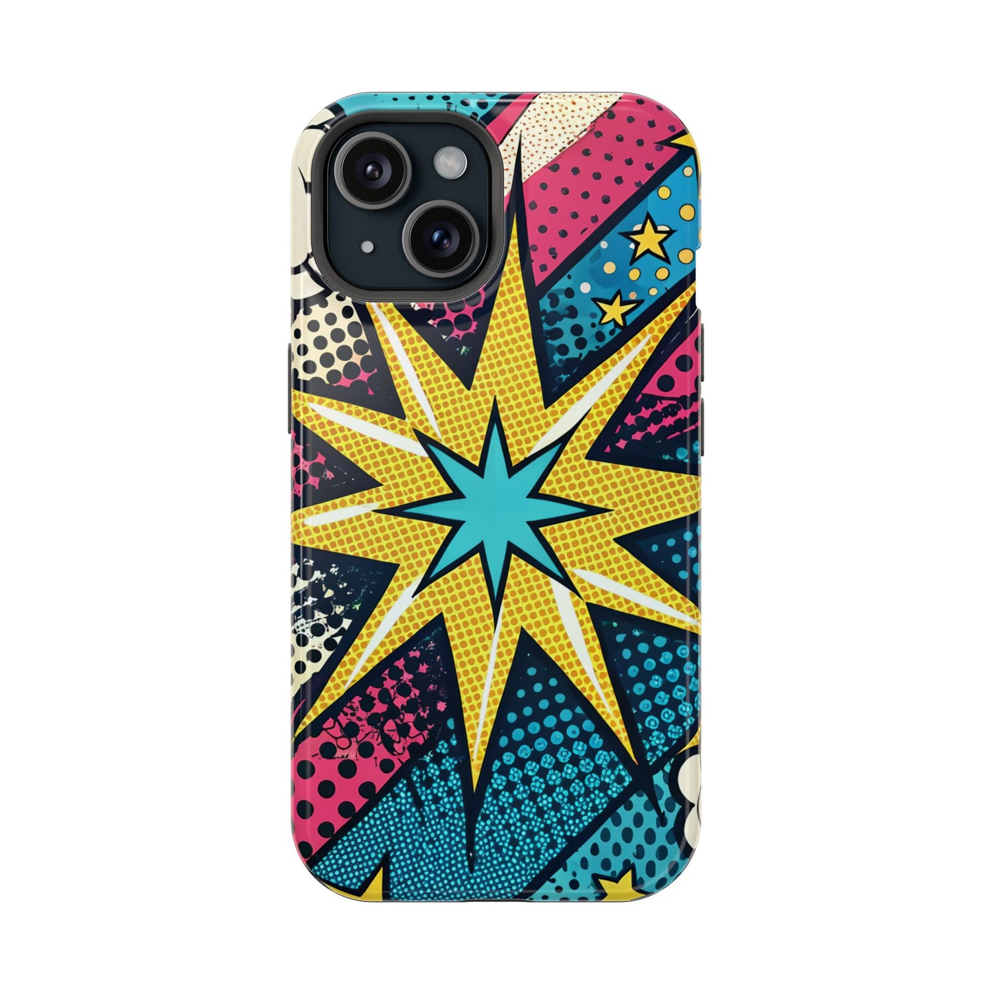 Pop Art Starburst Design iPhone Tough Case