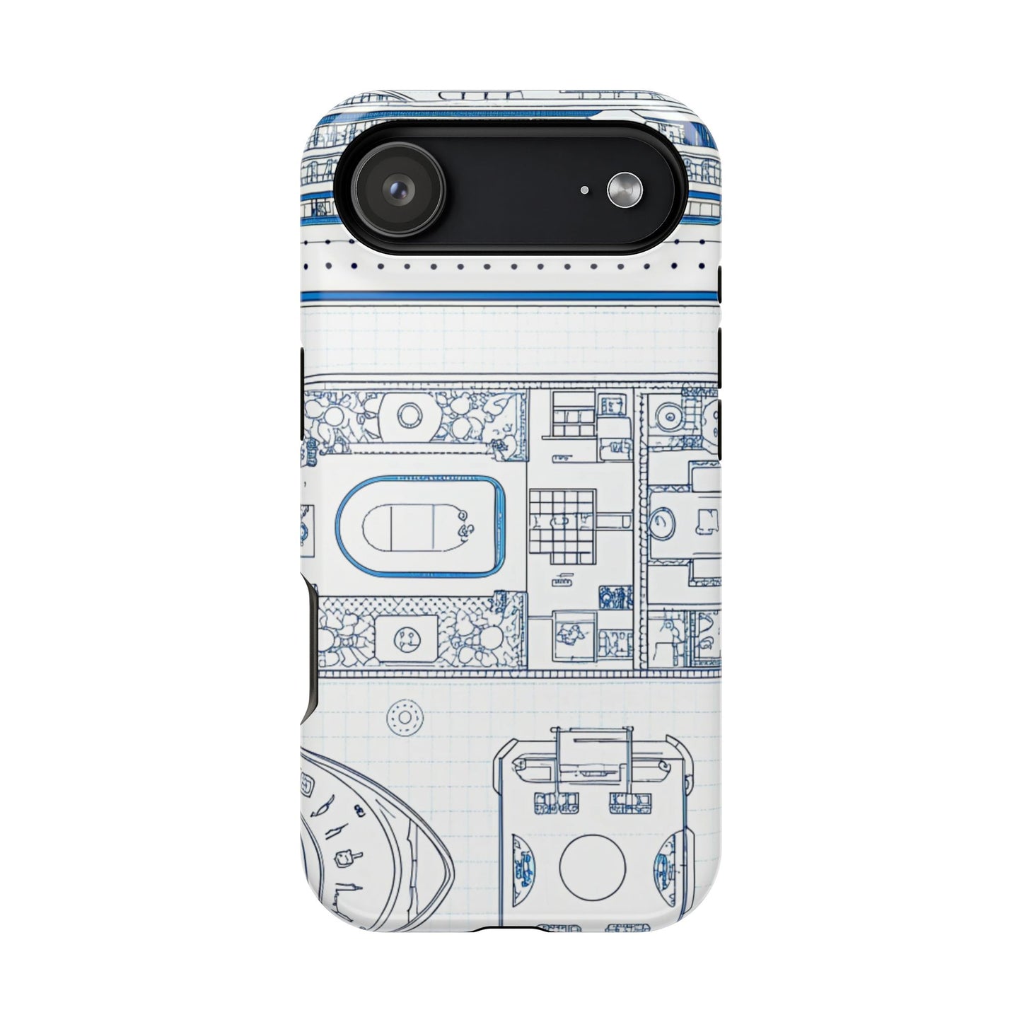 Cruise Ship Design Inspired iPhone Tough Case