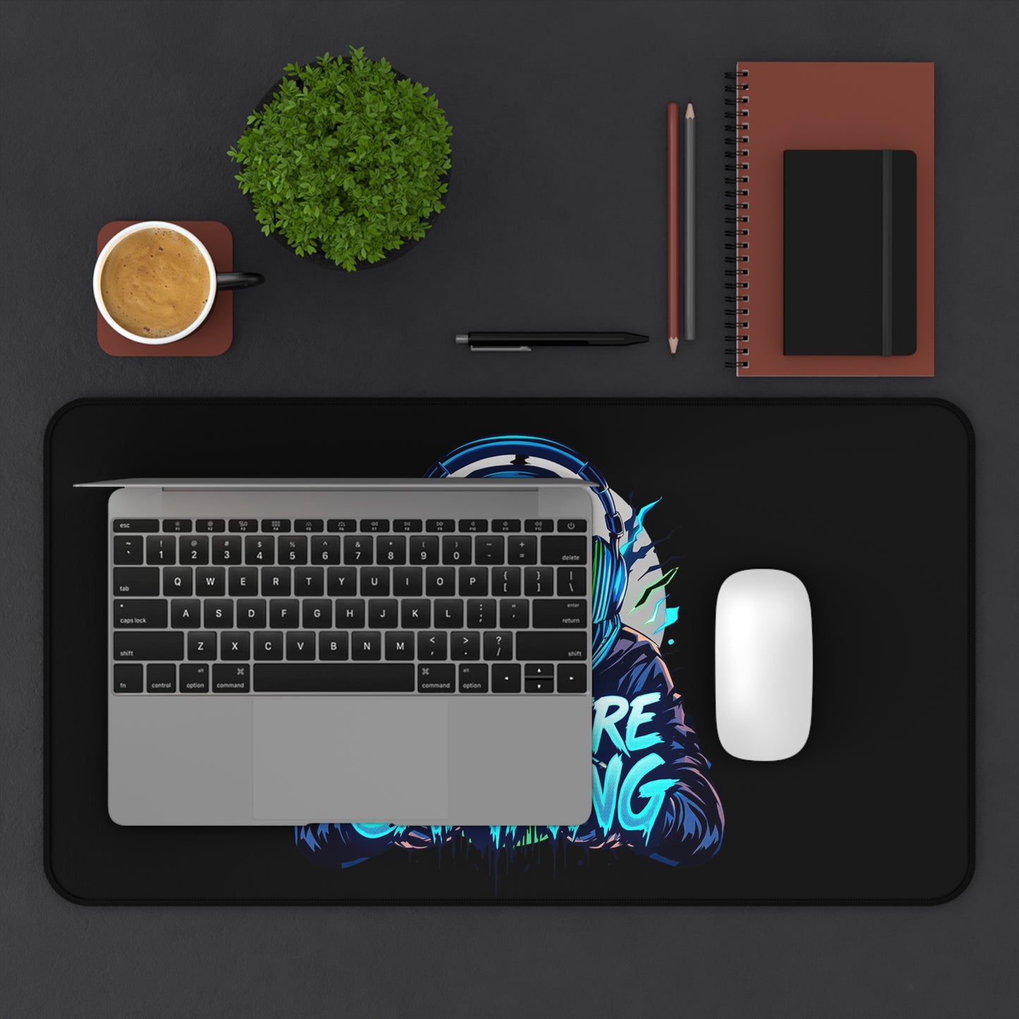 Desk Mat - Just Here Camping Desk Mat