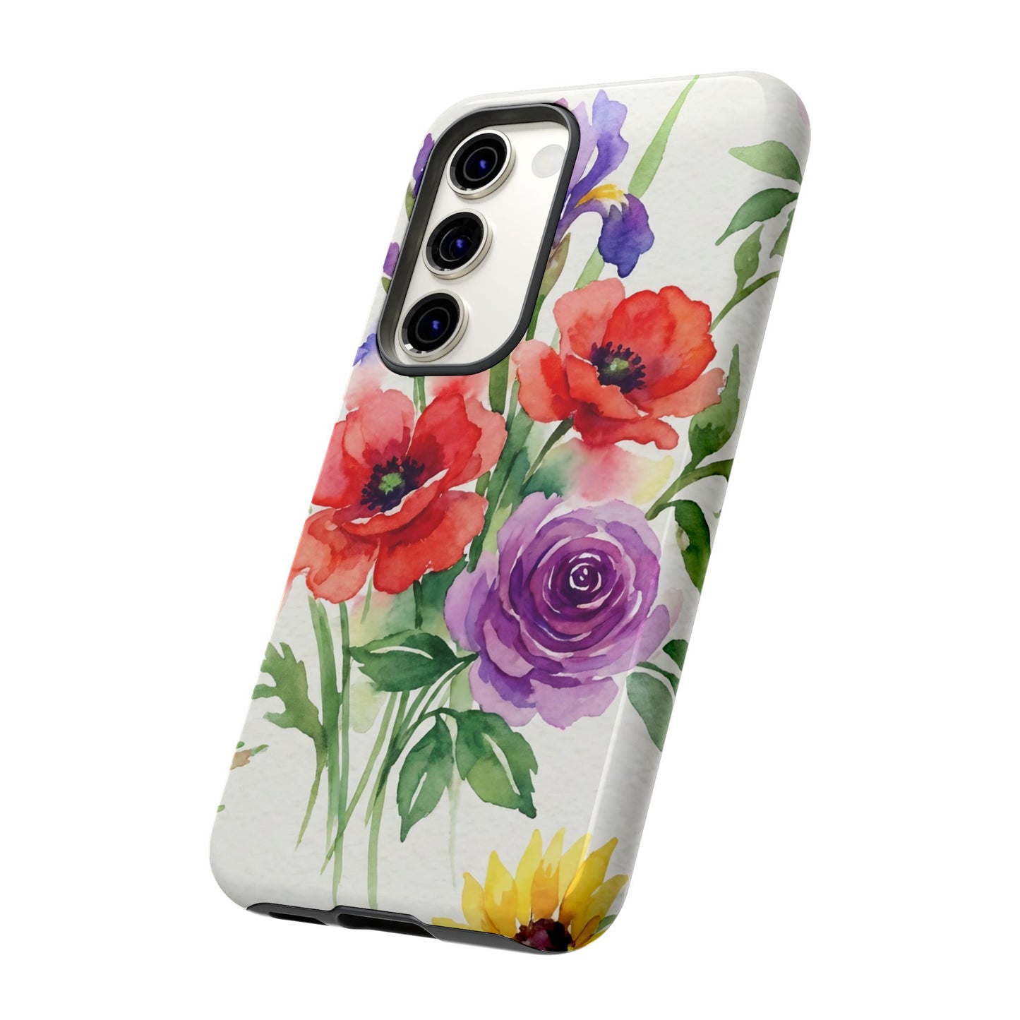 Watercolor Bouquet Samsung Phone Case — Tough Cases