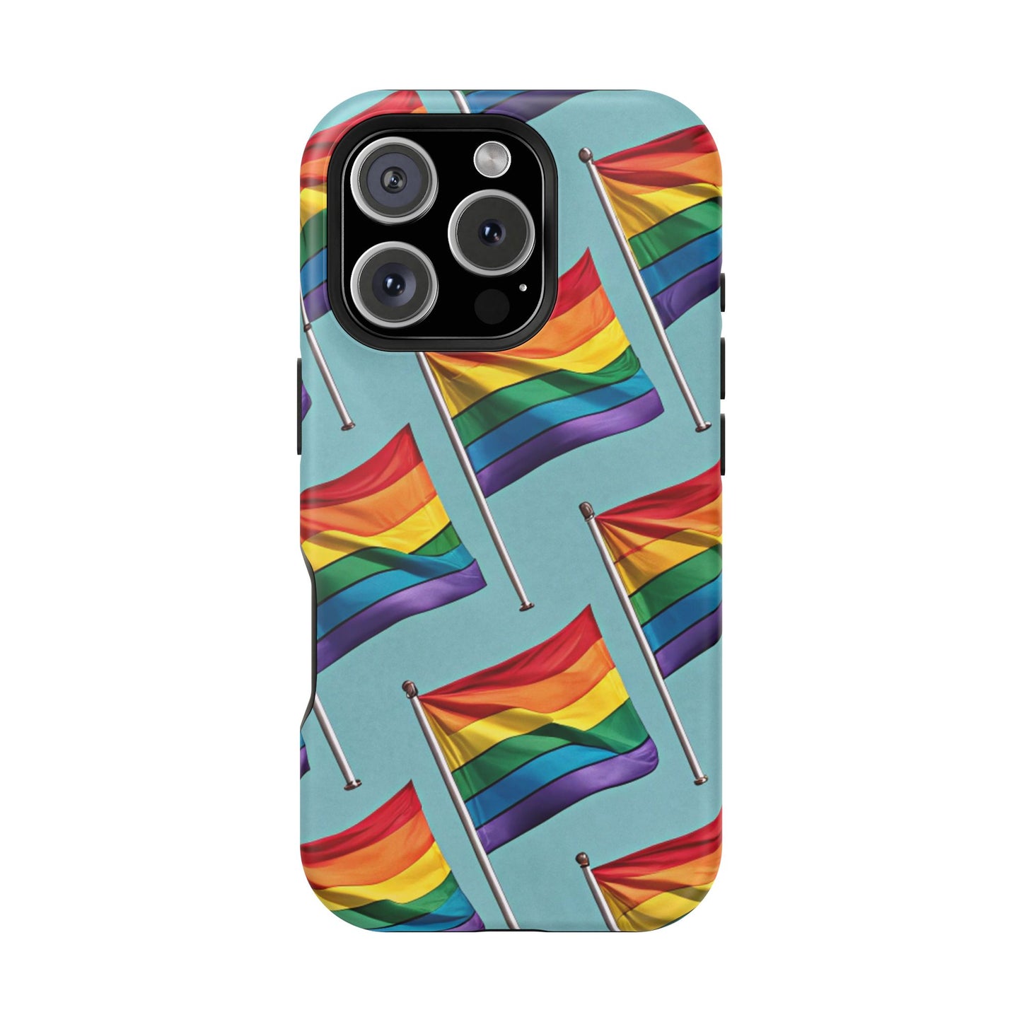 Celebrate Pride Flag iPhone Case