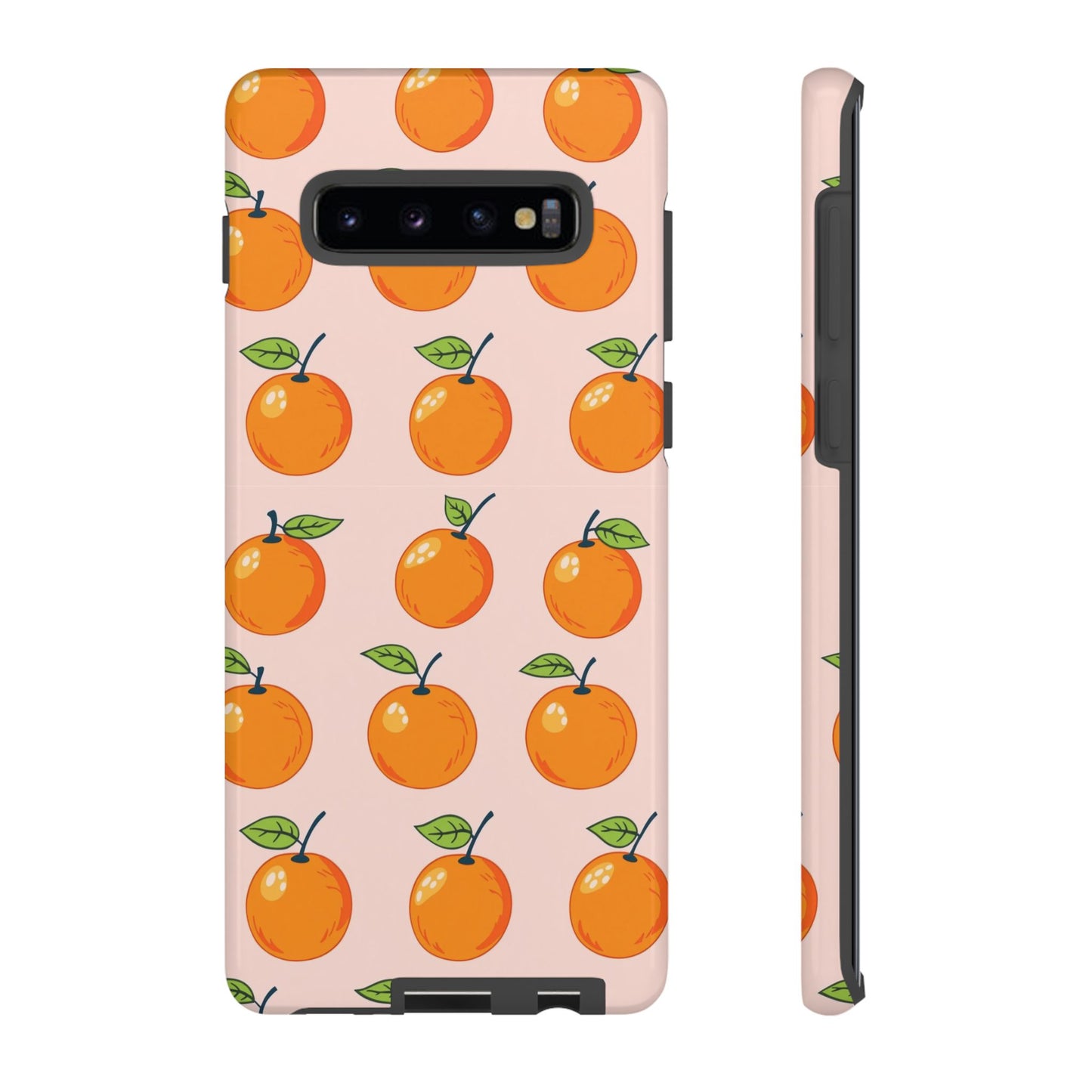 Orange Fruit Design Samsung Tough Phone Case