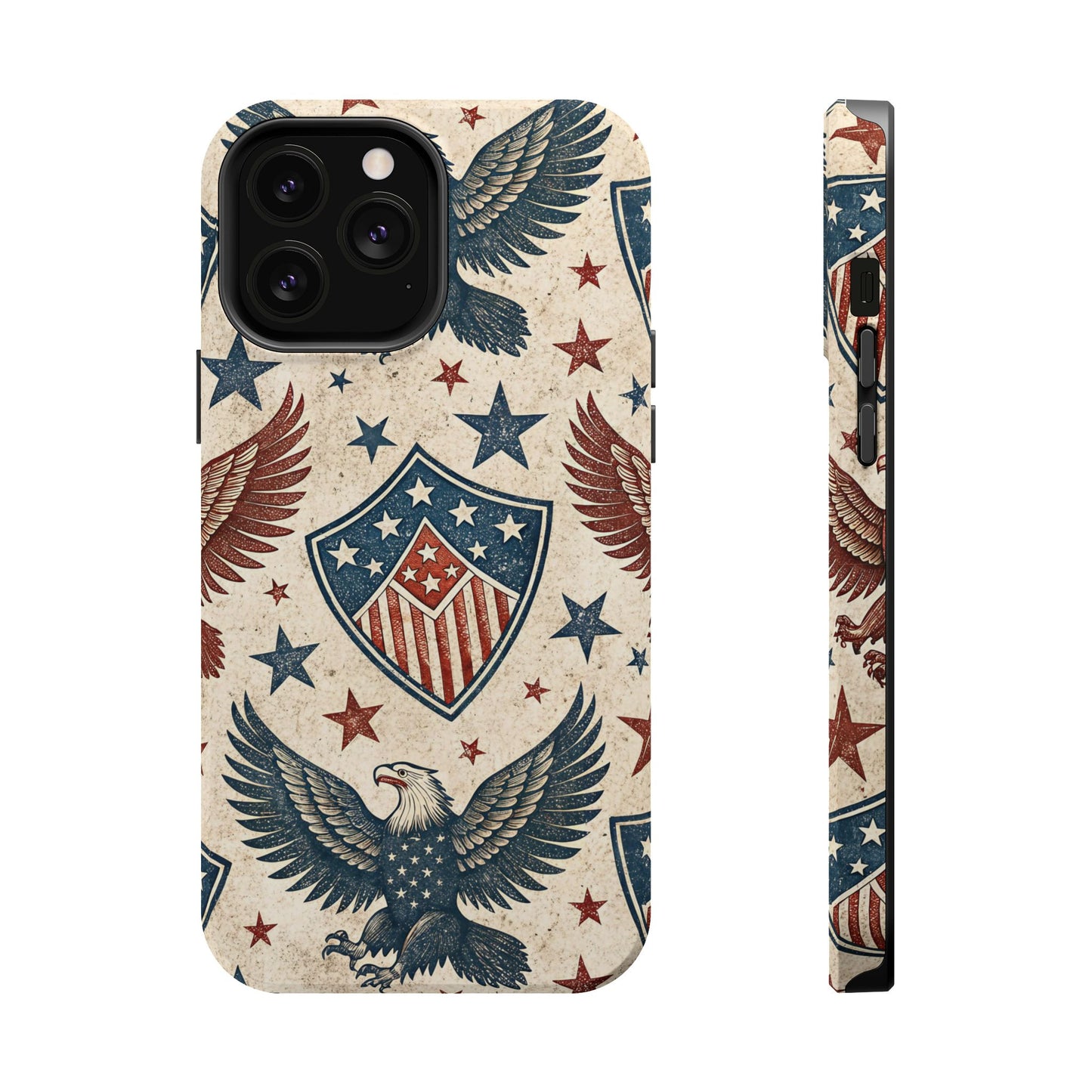 Vintage American Pride iPhone Tough Case