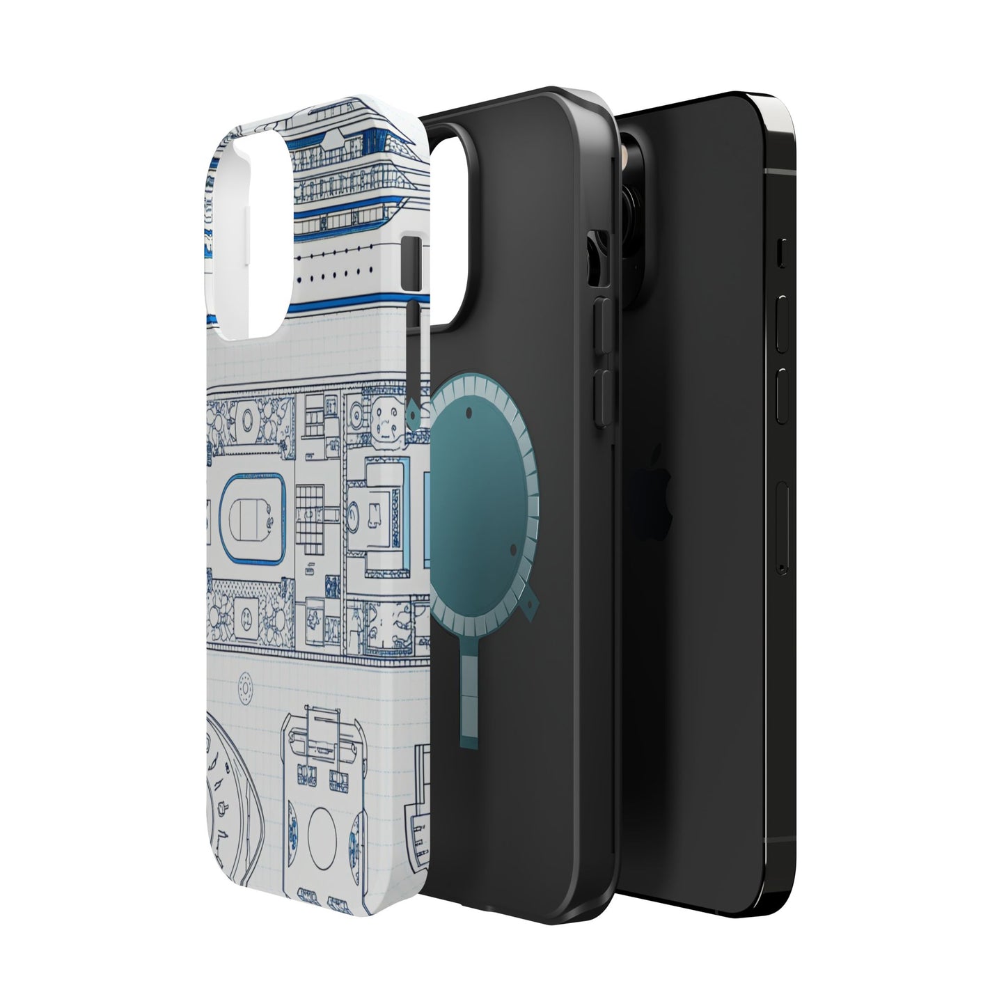 Cruise Ship Design Inspired iPhone Tough Case