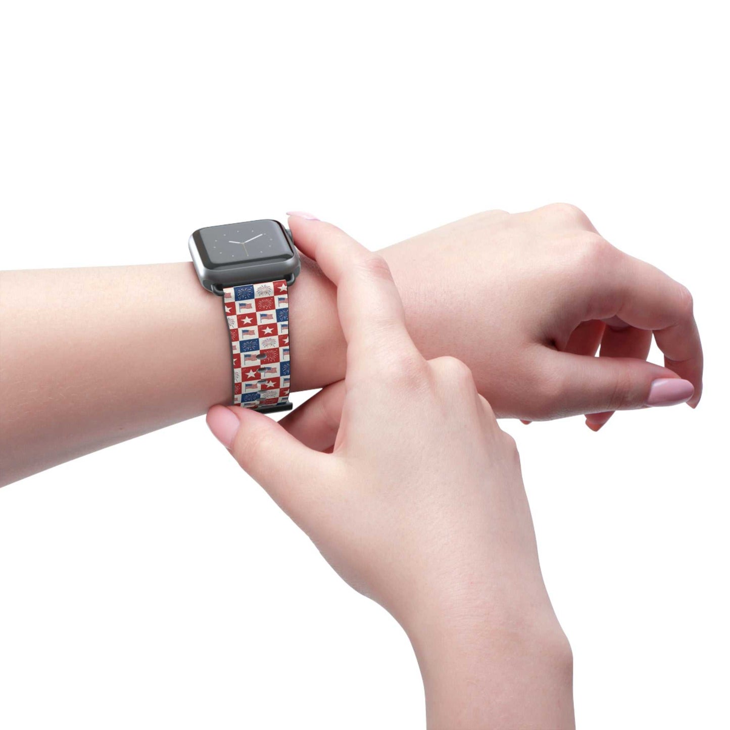4th of July Patriotic Apple Watch Band