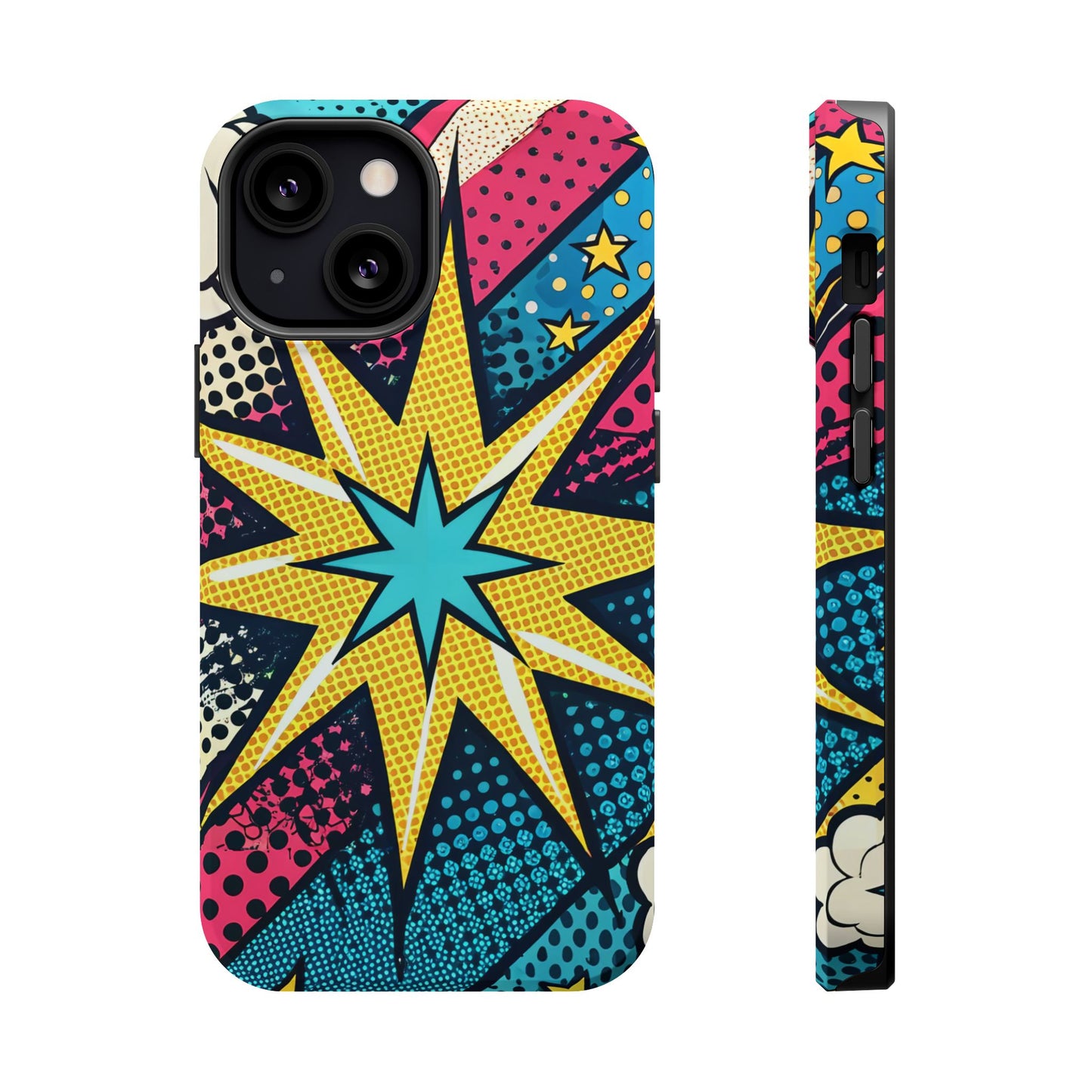 Pop Art Starburst Design iPhone Tough Case