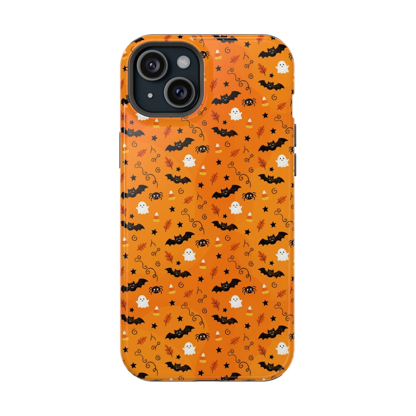 Boo-tiful Halloween Bat & Ghost iPhone Case