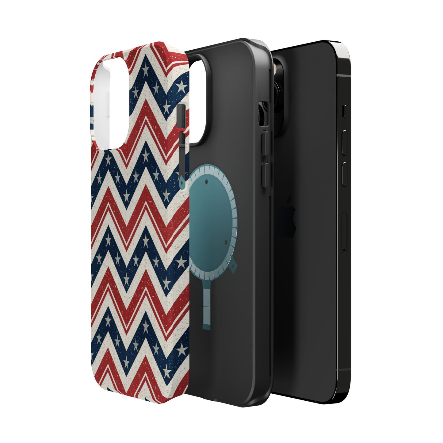 Vintage Patriotic Design iPhone Tough Case