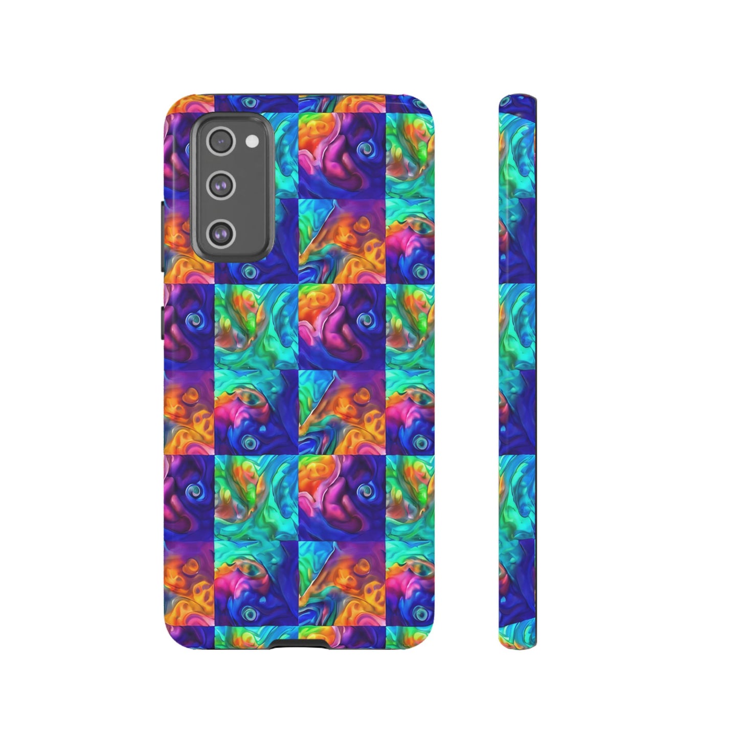 Abalone Swirl Samsung Phone Case — Glowing Shell Design
