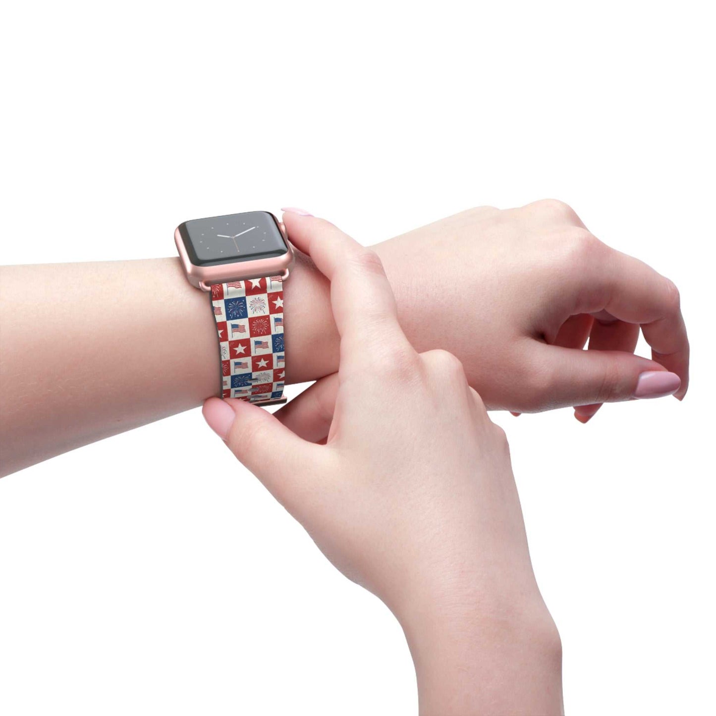 4th of July Patriotic Apple Watch Band